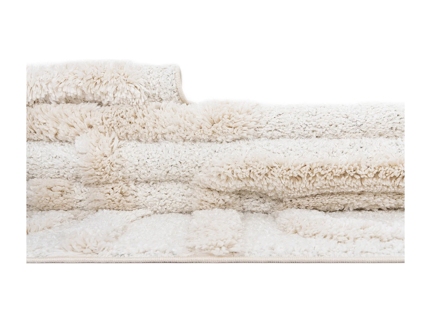 Tappeto shaggy  240x305 Bianco Thun Artem