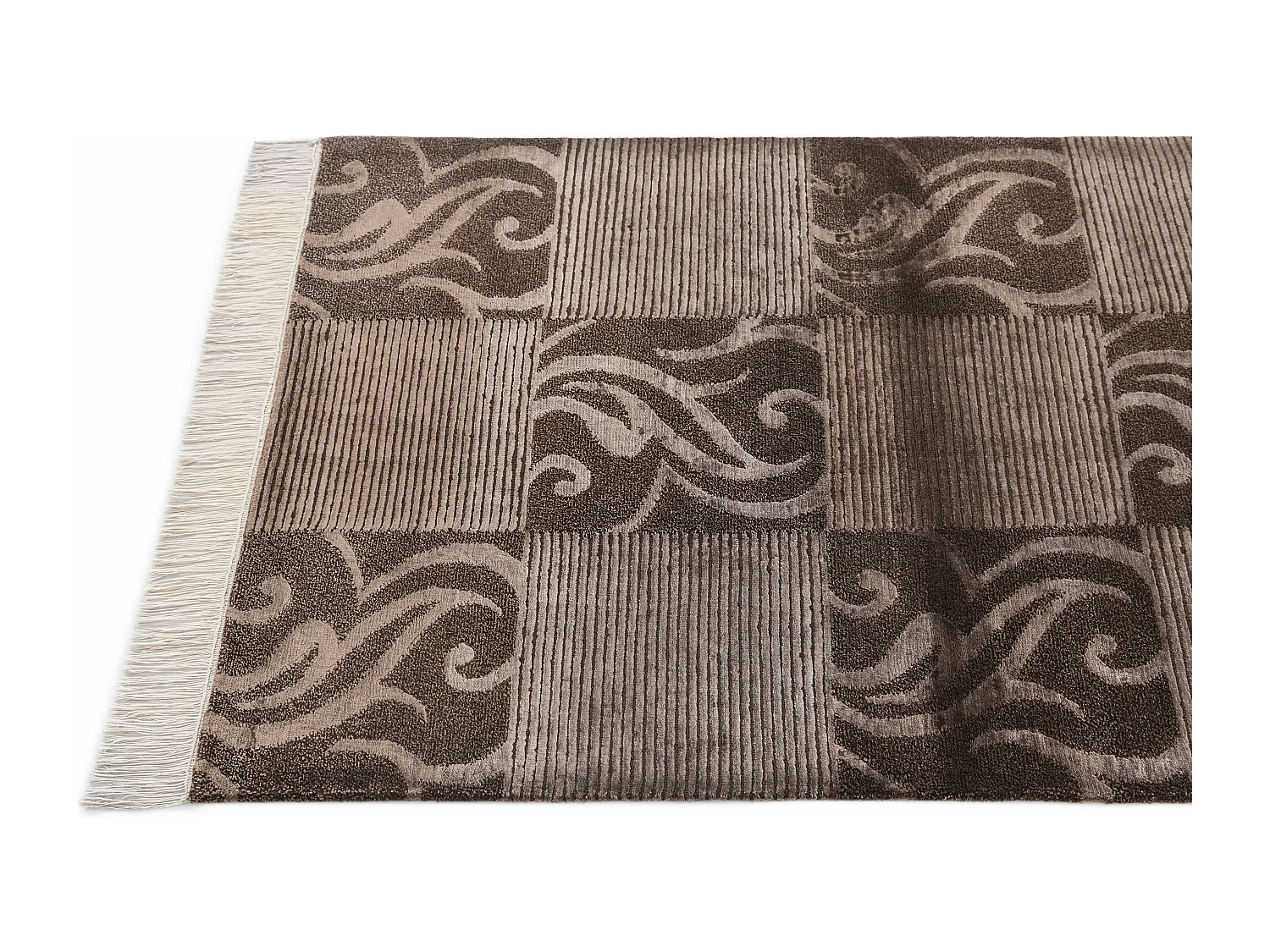 Tapis de laine 84x155 brun Darya
