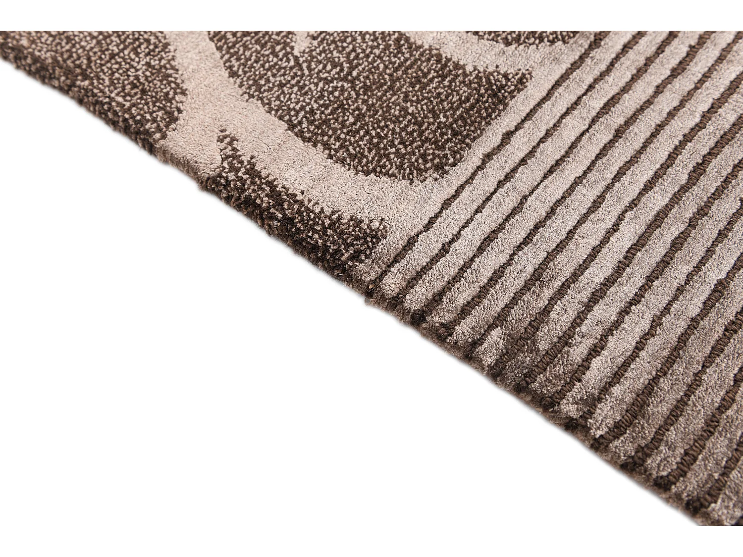 Tapis de laine 84x155 brun Darya