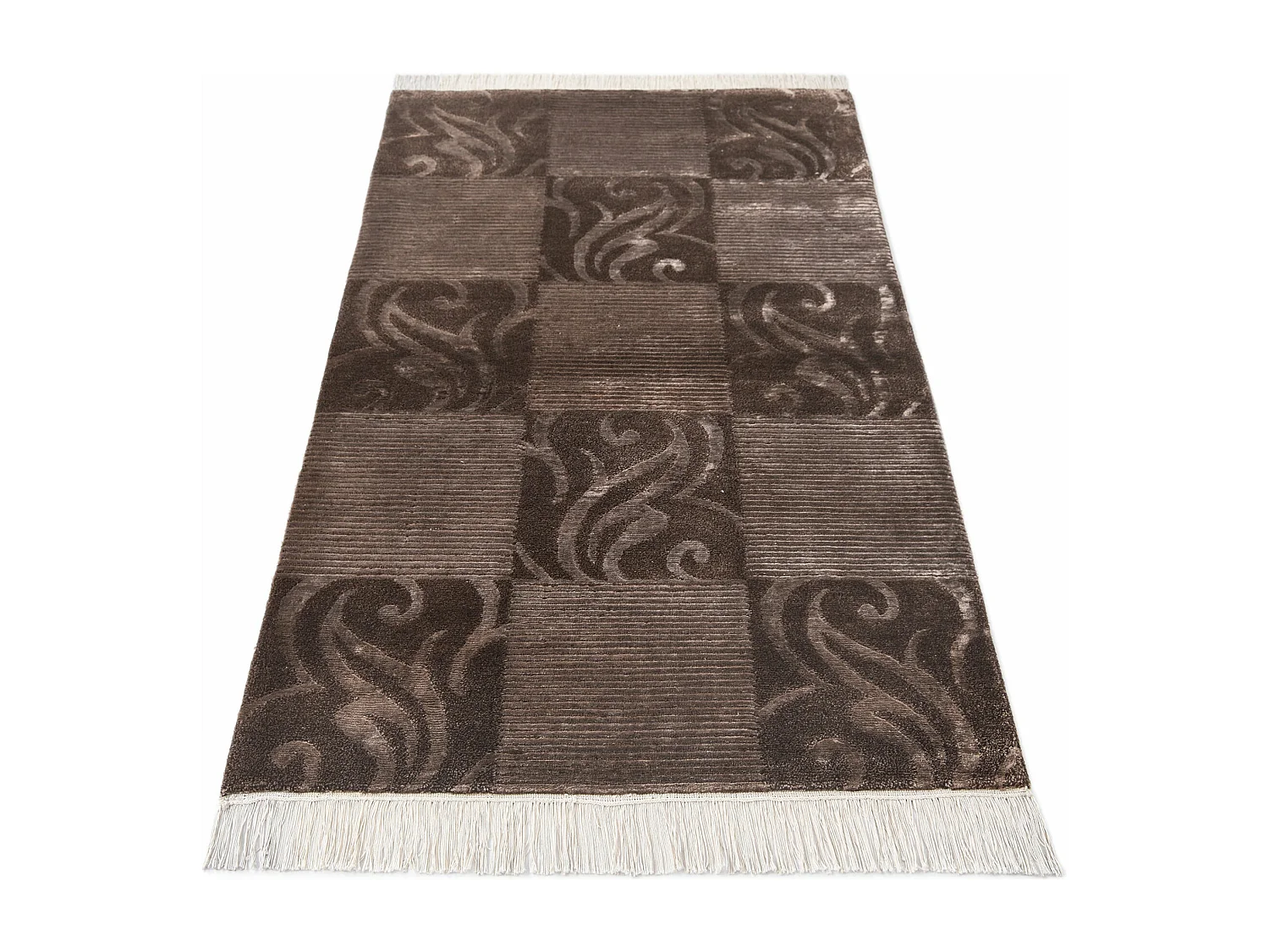 Tapis de laine 84x155 brun Darya