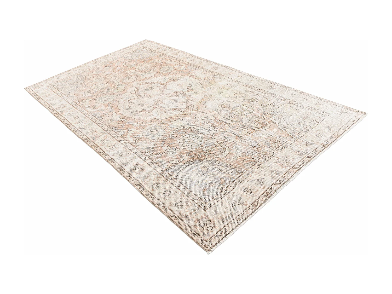 Tapis de laine 142x249 beige Ultra Vintage