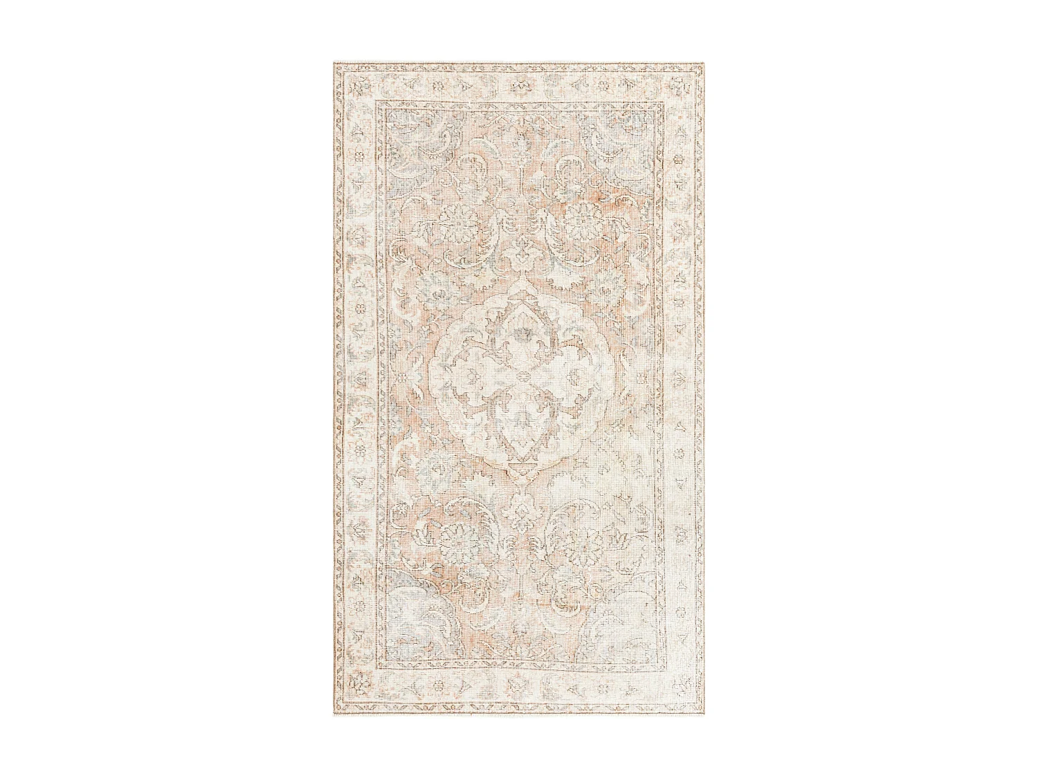 Tapis de laine 142x249 beige Ultra Vintage
