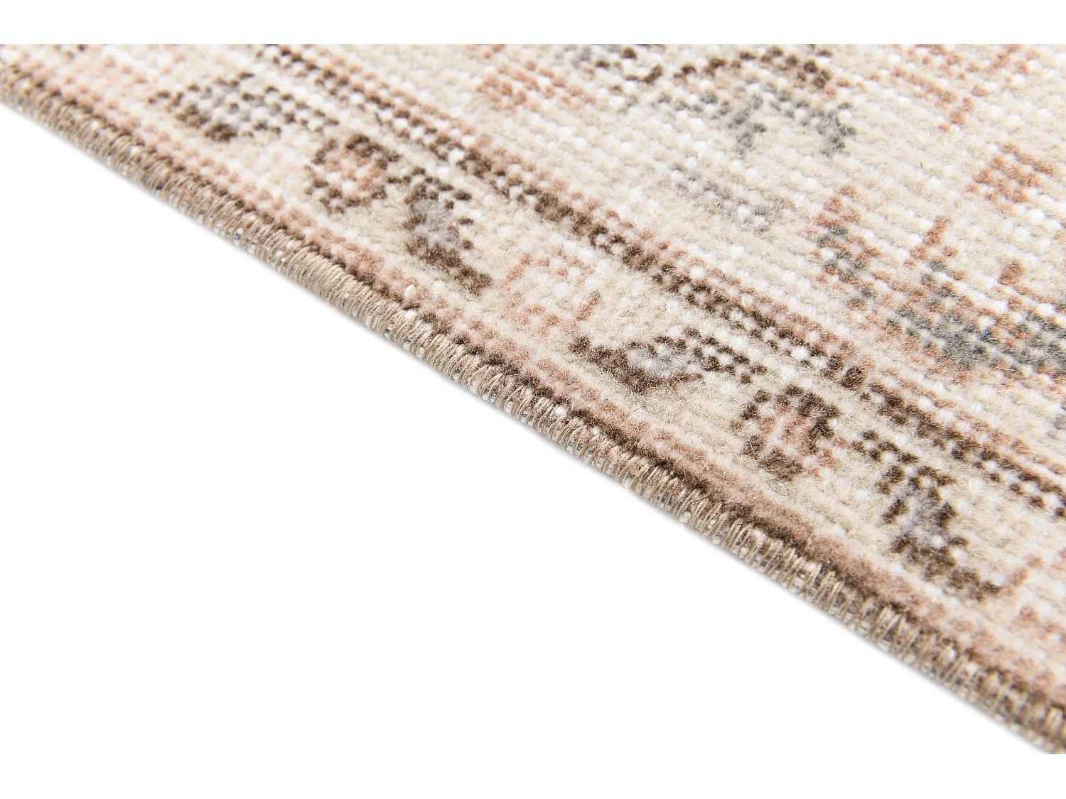 Tapis de laine 142x249 beige Ultra Vintage