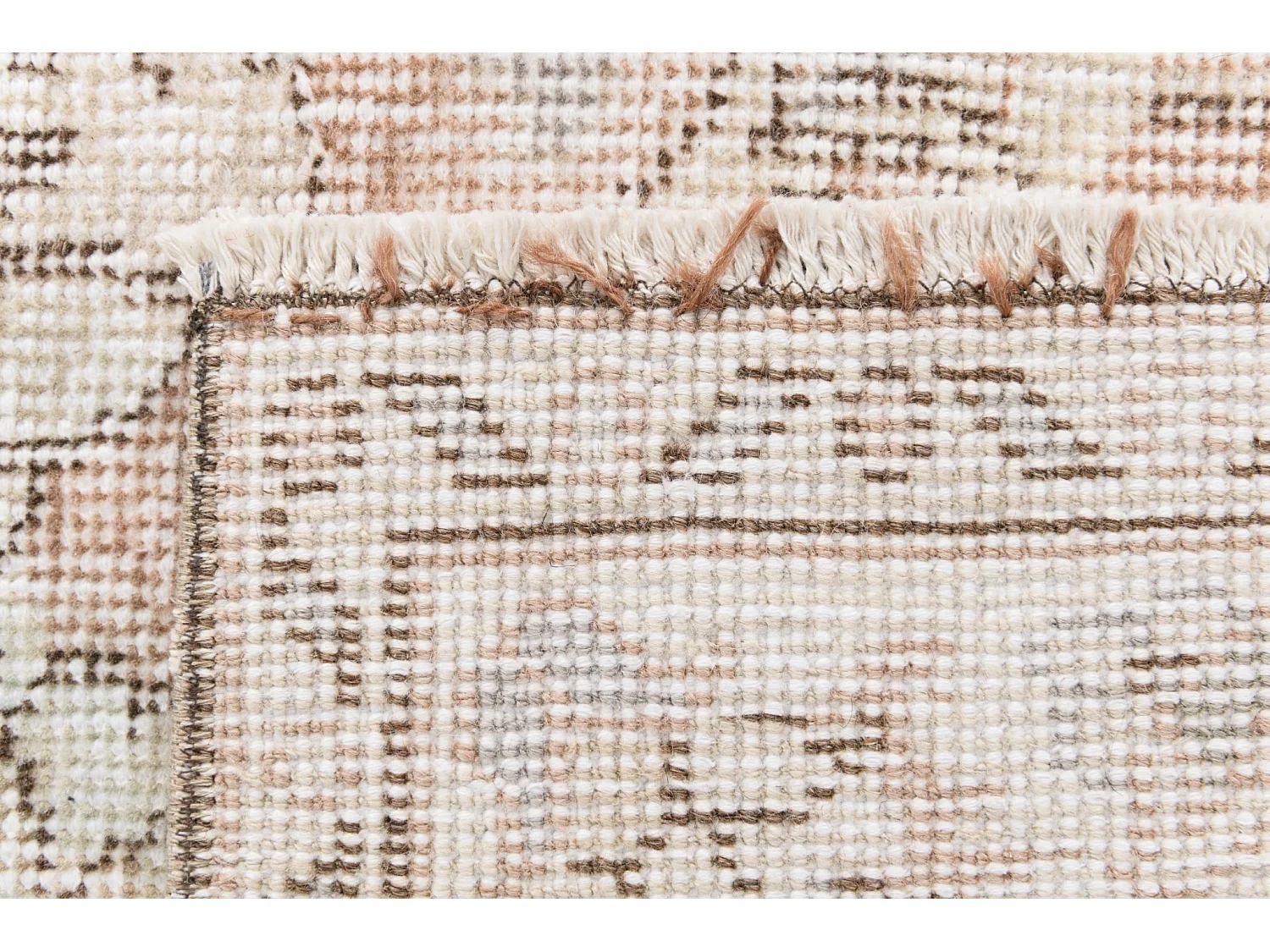 Tapis de laine 142x249 beige Ultra Vintage