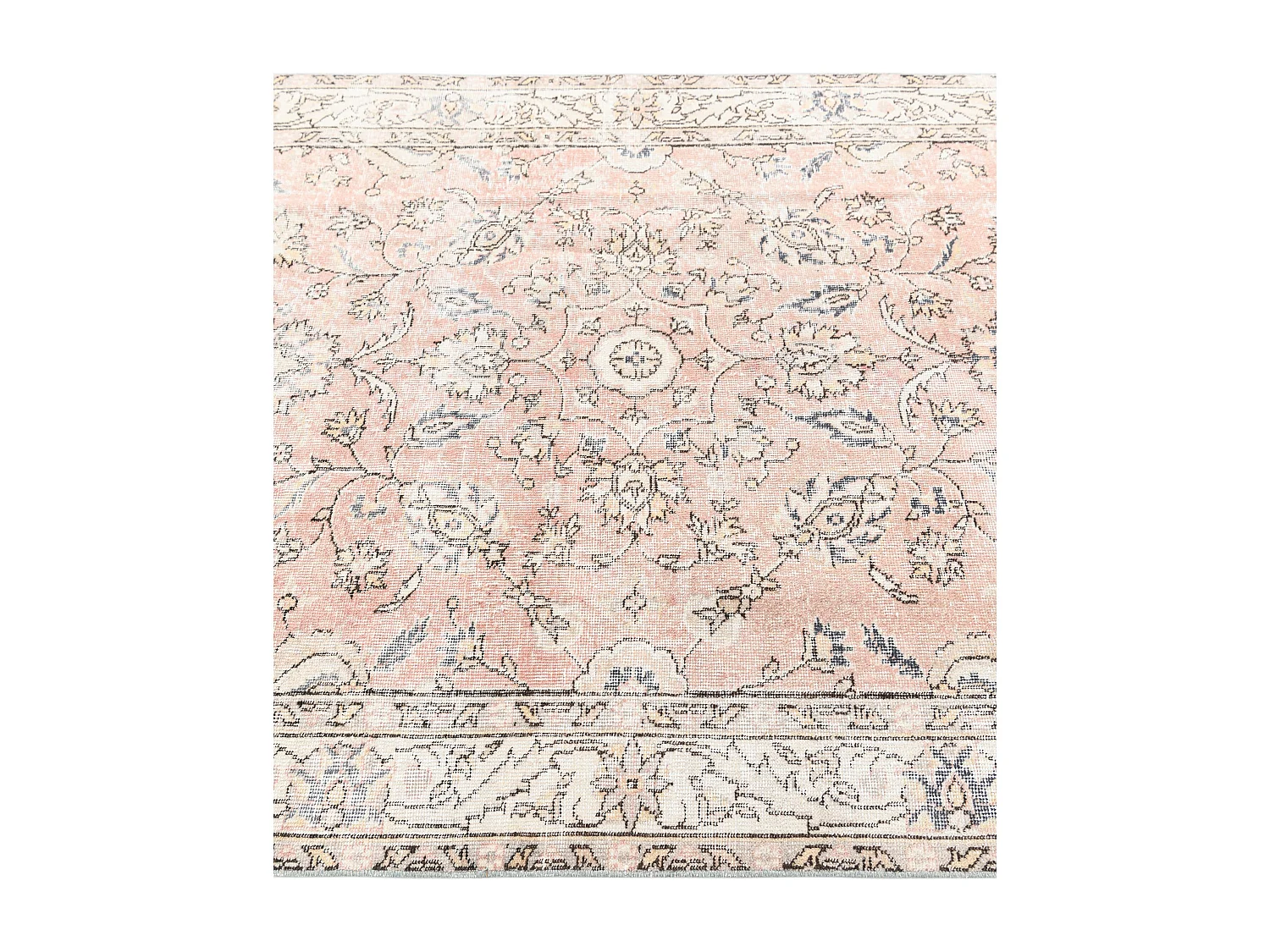 Tapis de laine 142x234 beige Ultra Vintage