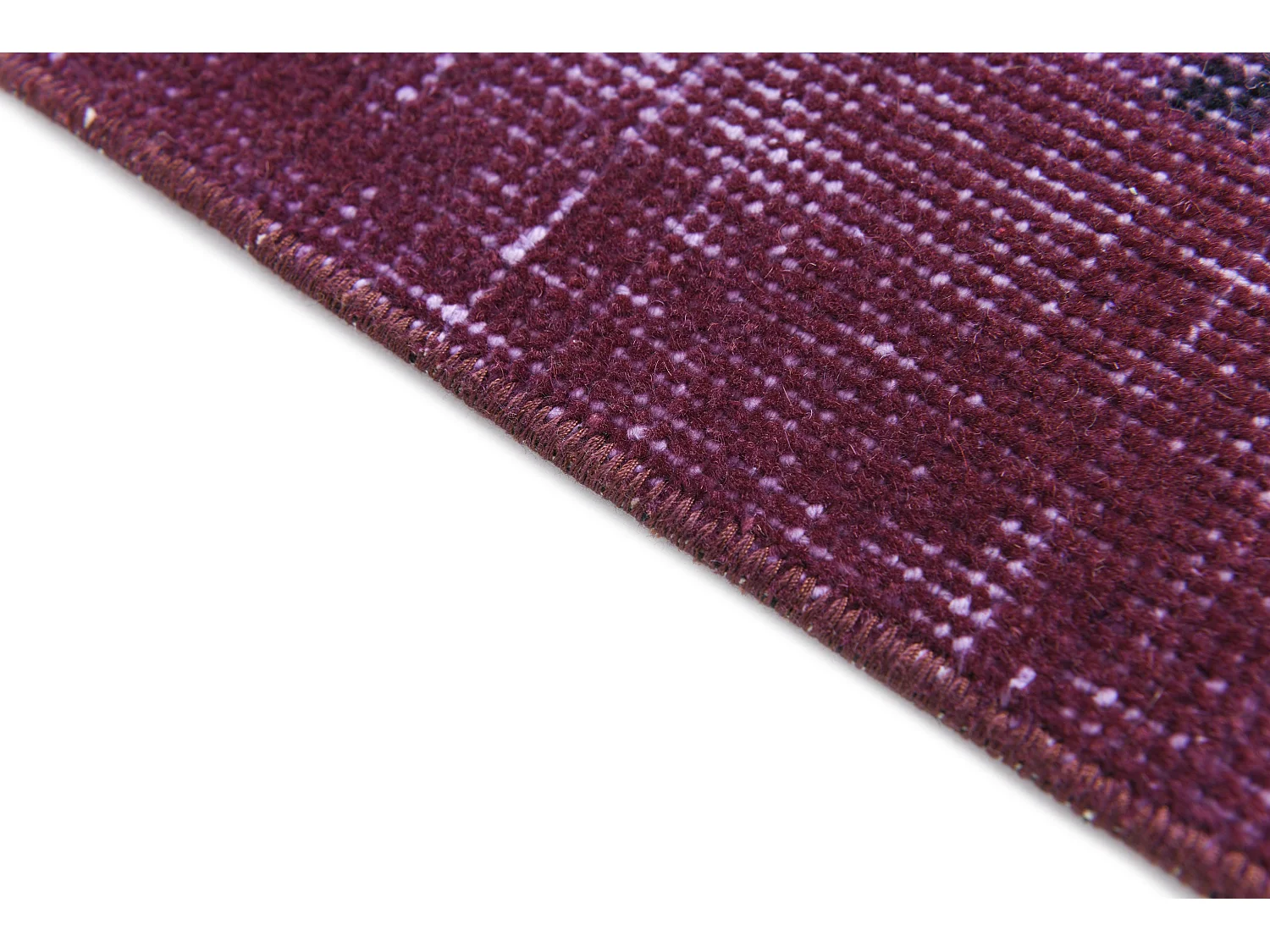 Tapis de laine 114x213 Violet Ultra Vintage