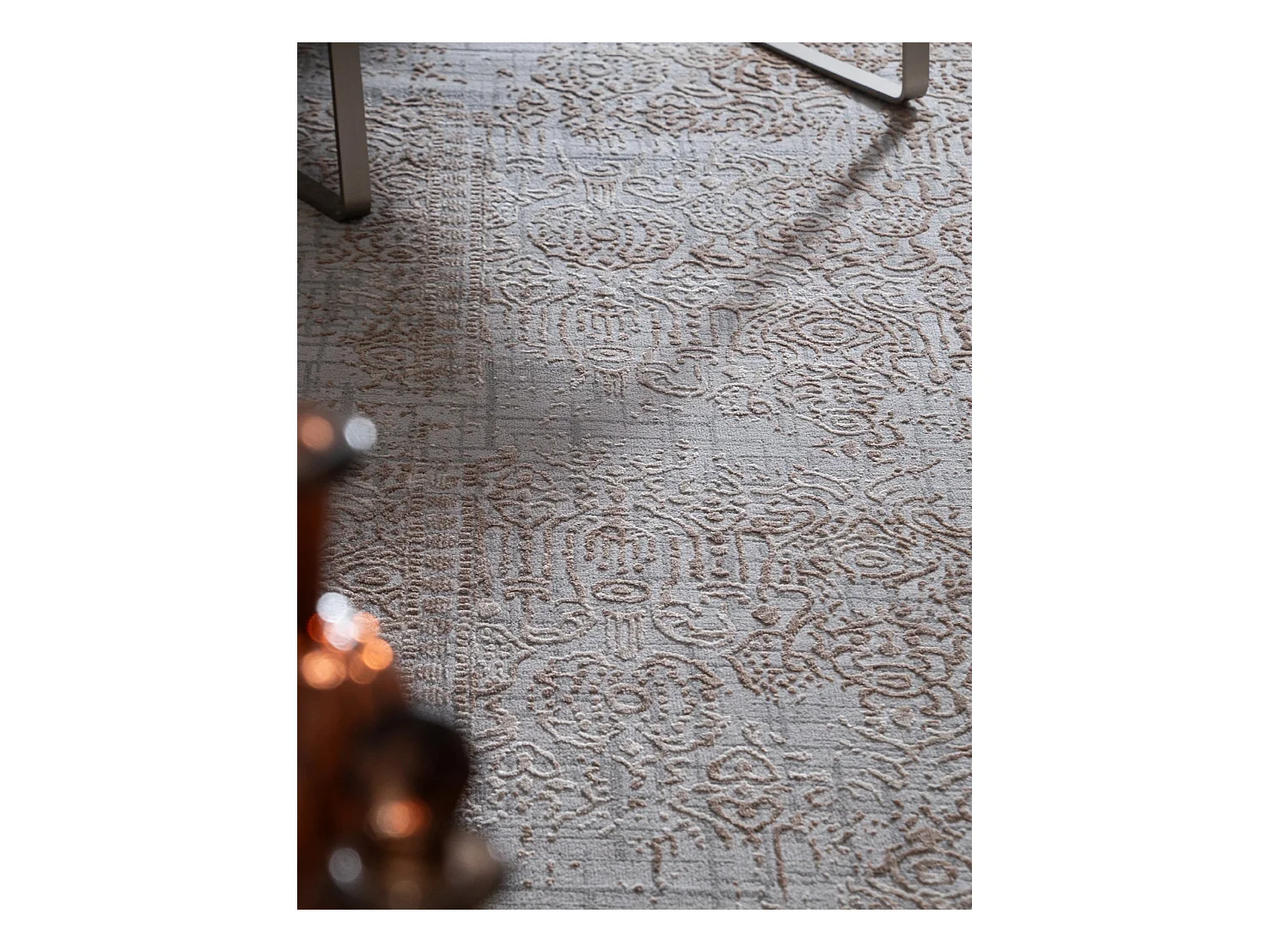 Tappeto 62x185 grigio Bern Shimmer