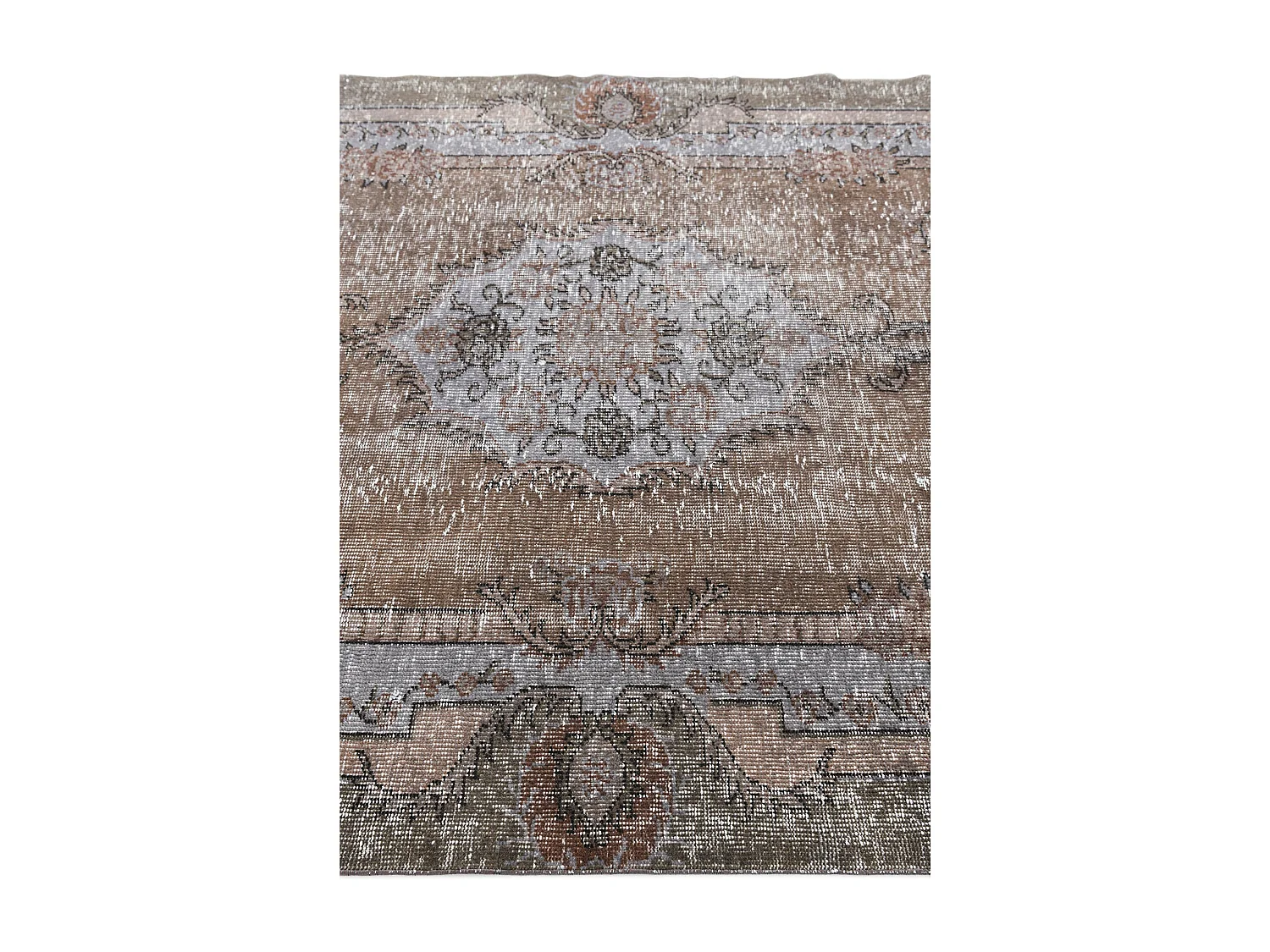 Tapis de laine 170x287 brun Ultra Vintage