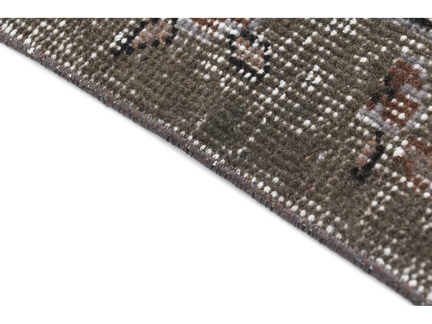 Tapis de laine 170x287 brun Ultra Vintage