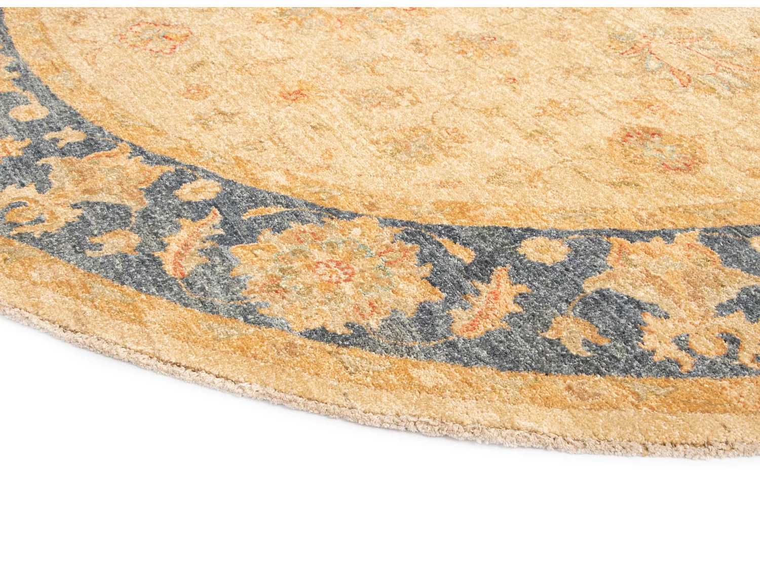 Tapis de laine 200x200 beige Kaizar