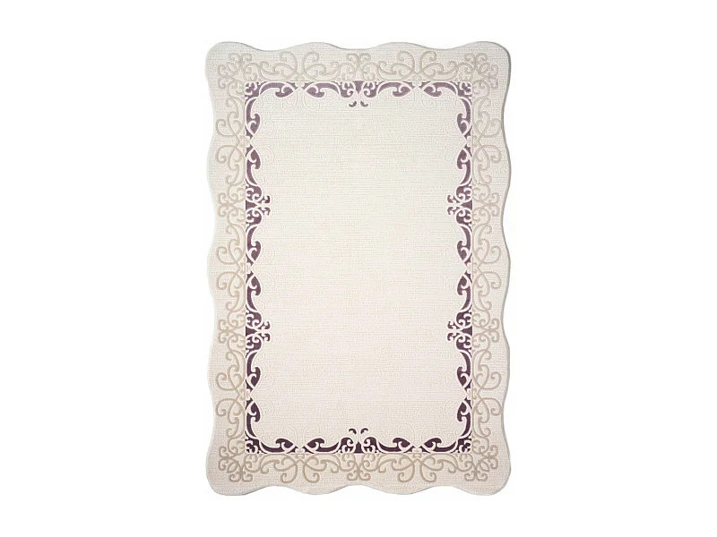Tappeto 160x230 beige Royal Frame