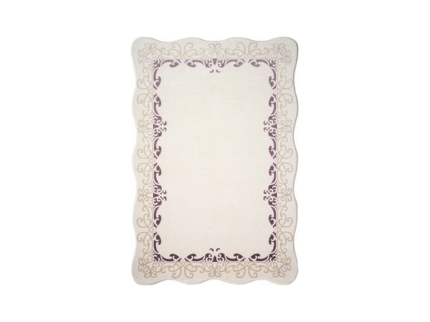 Tapis 160x230 beige Royal Frame