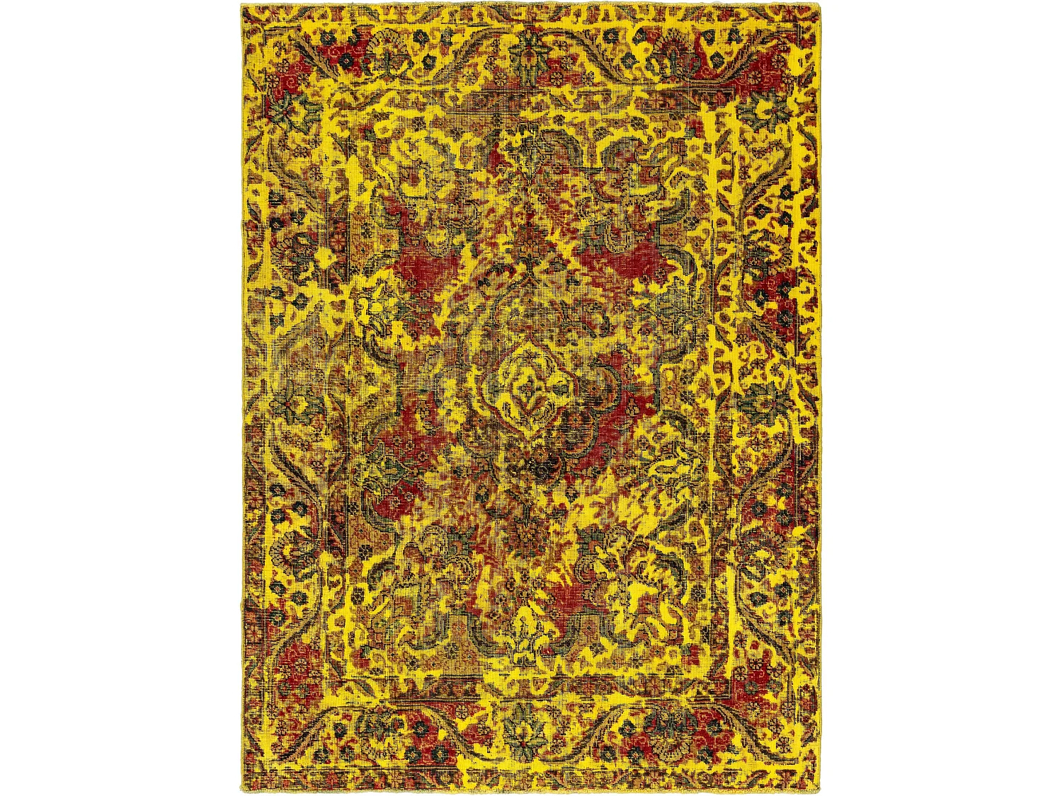 Woltapijt 189x138 Geel Vintage Royal