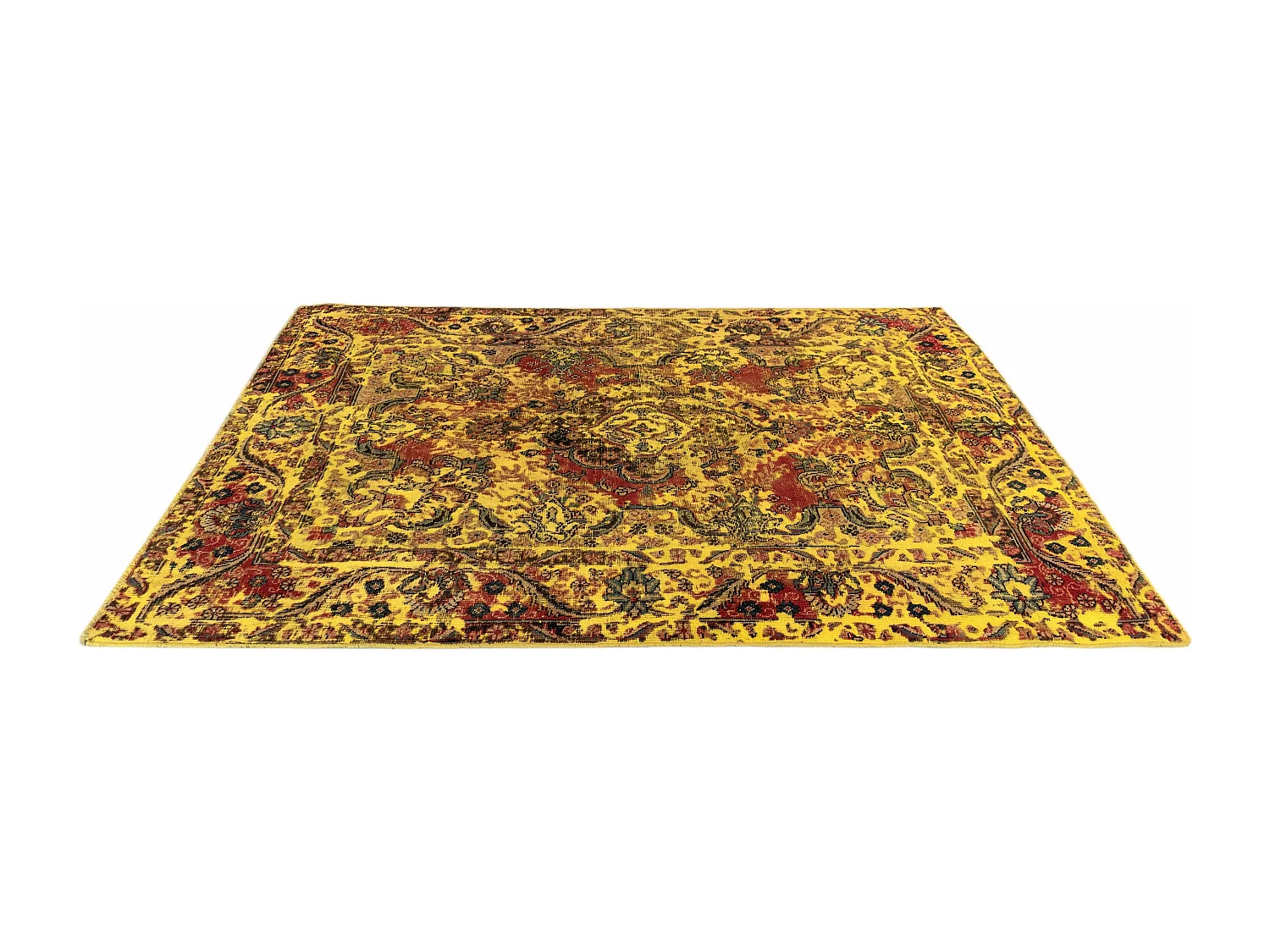 Woltapijt 189x138 Geel Vintage Royal