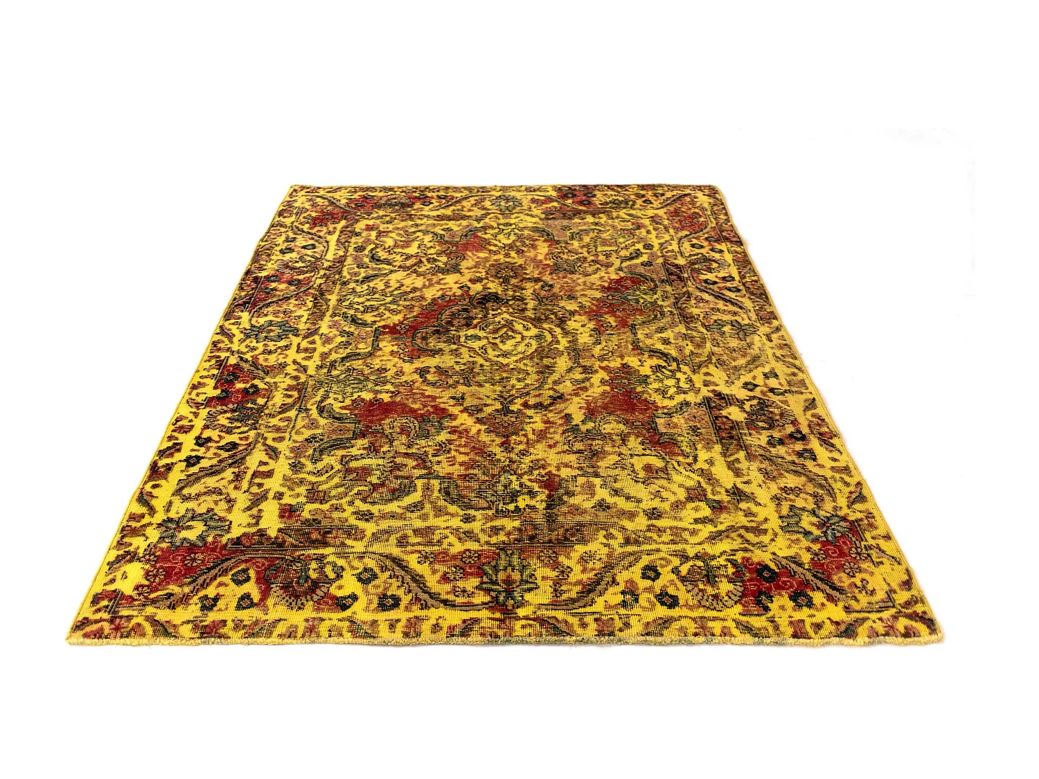 Woltapijt 189x138 Geel Vintage Royal