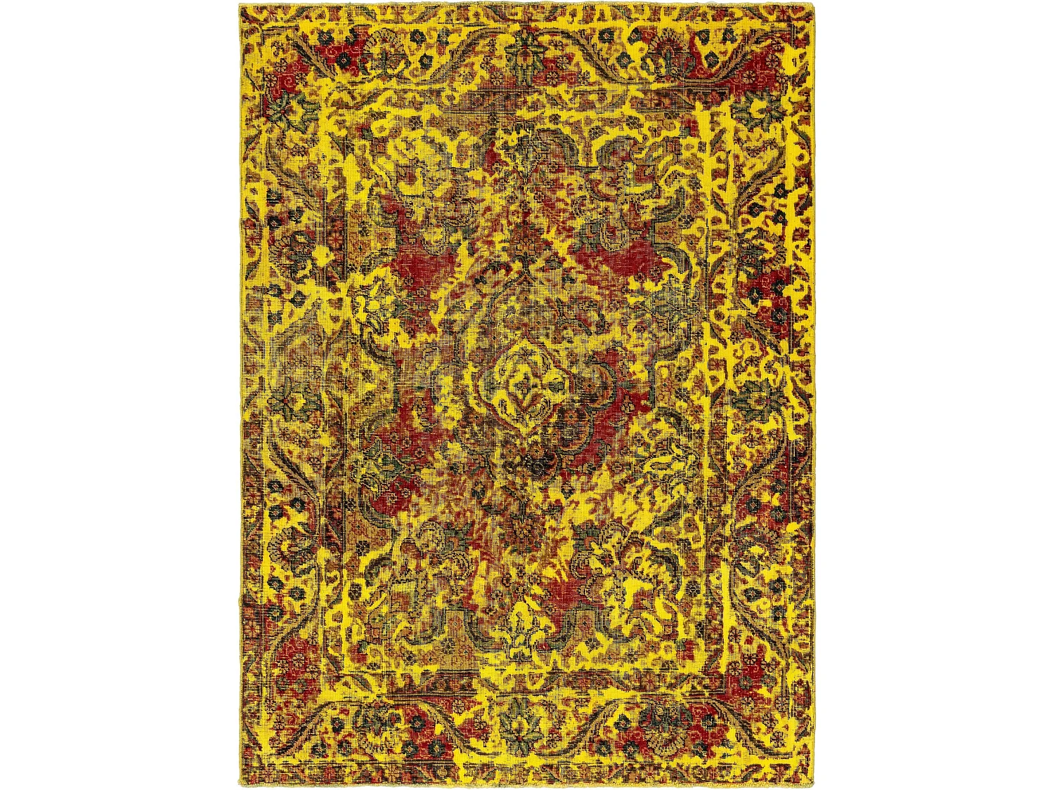 Woltapijt 189x138 Geel Vintage Royal