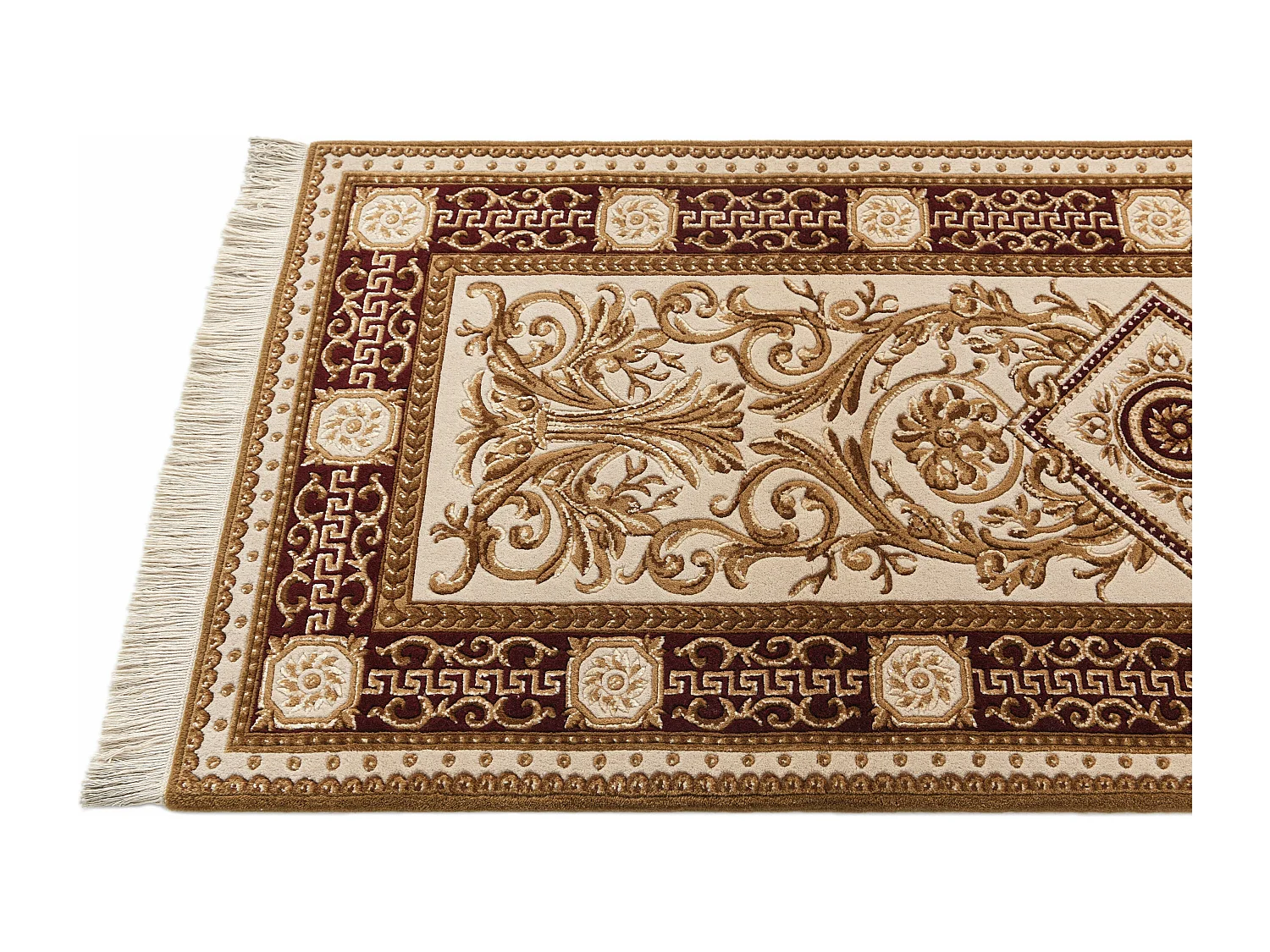 Läufer-Wollteppich 81x201 Braun Darya