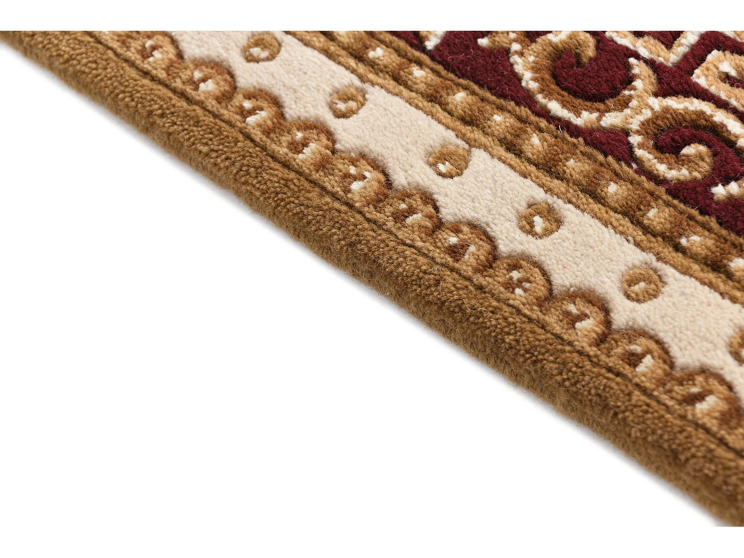 Läufer-Wollteppich 81x201 Braun Darya