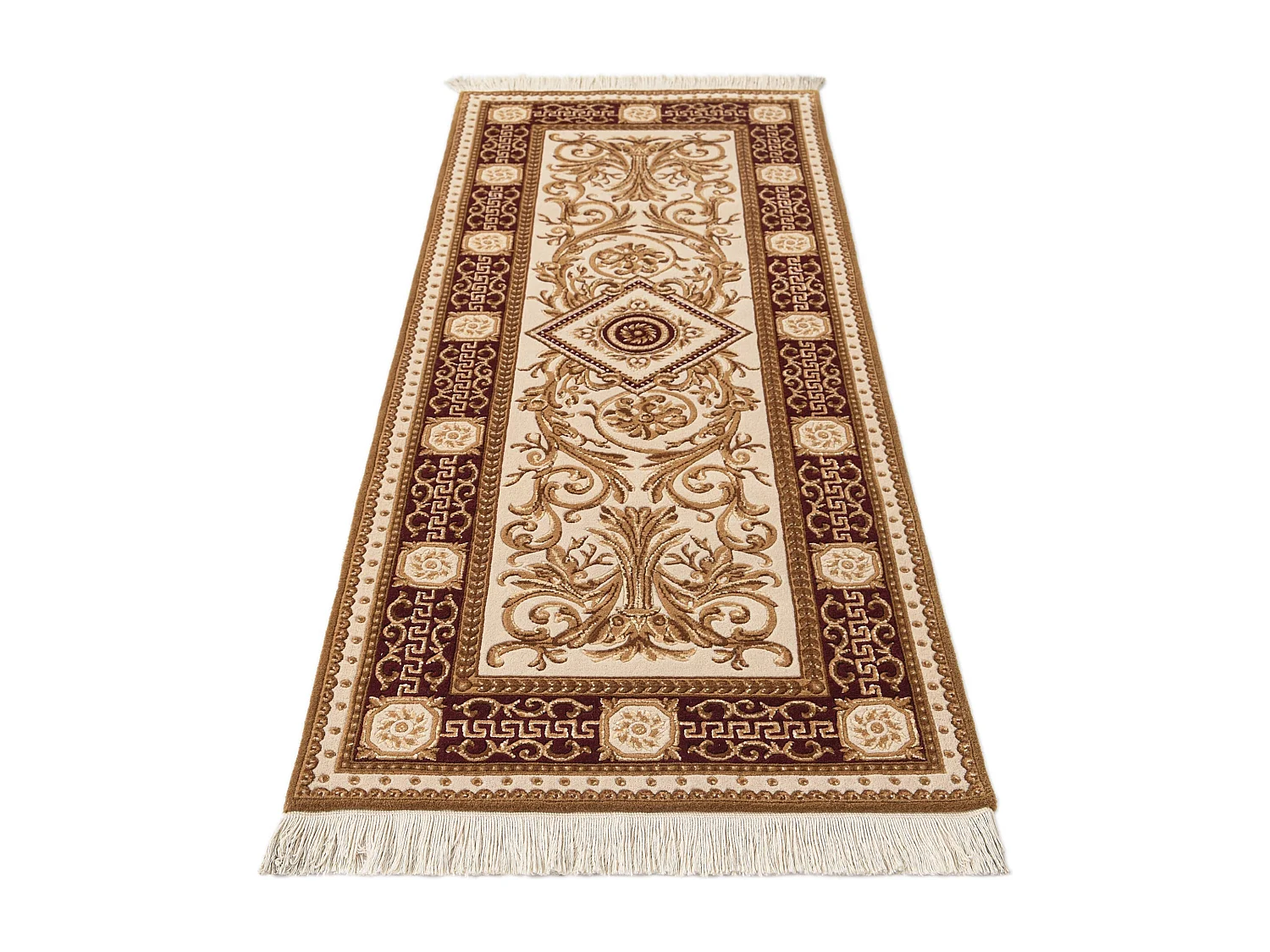 Loper-Woltapijt 201x81 Bruin Darya