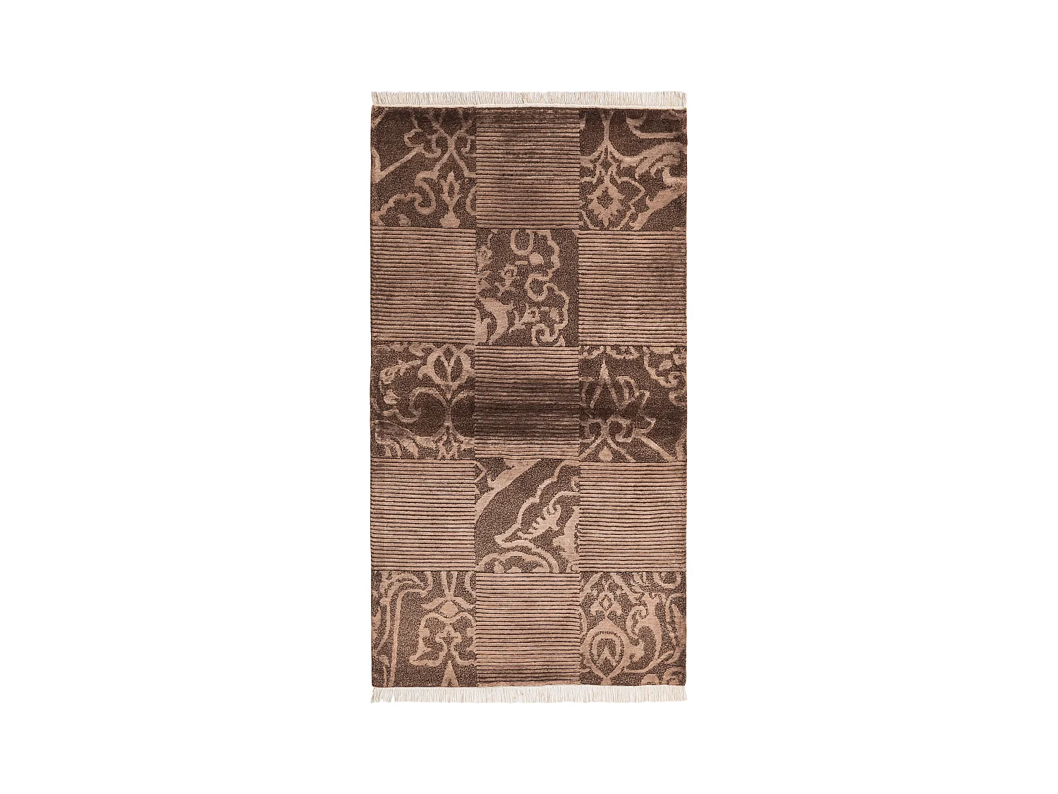 Tapis de laine 81x152 brun Darya