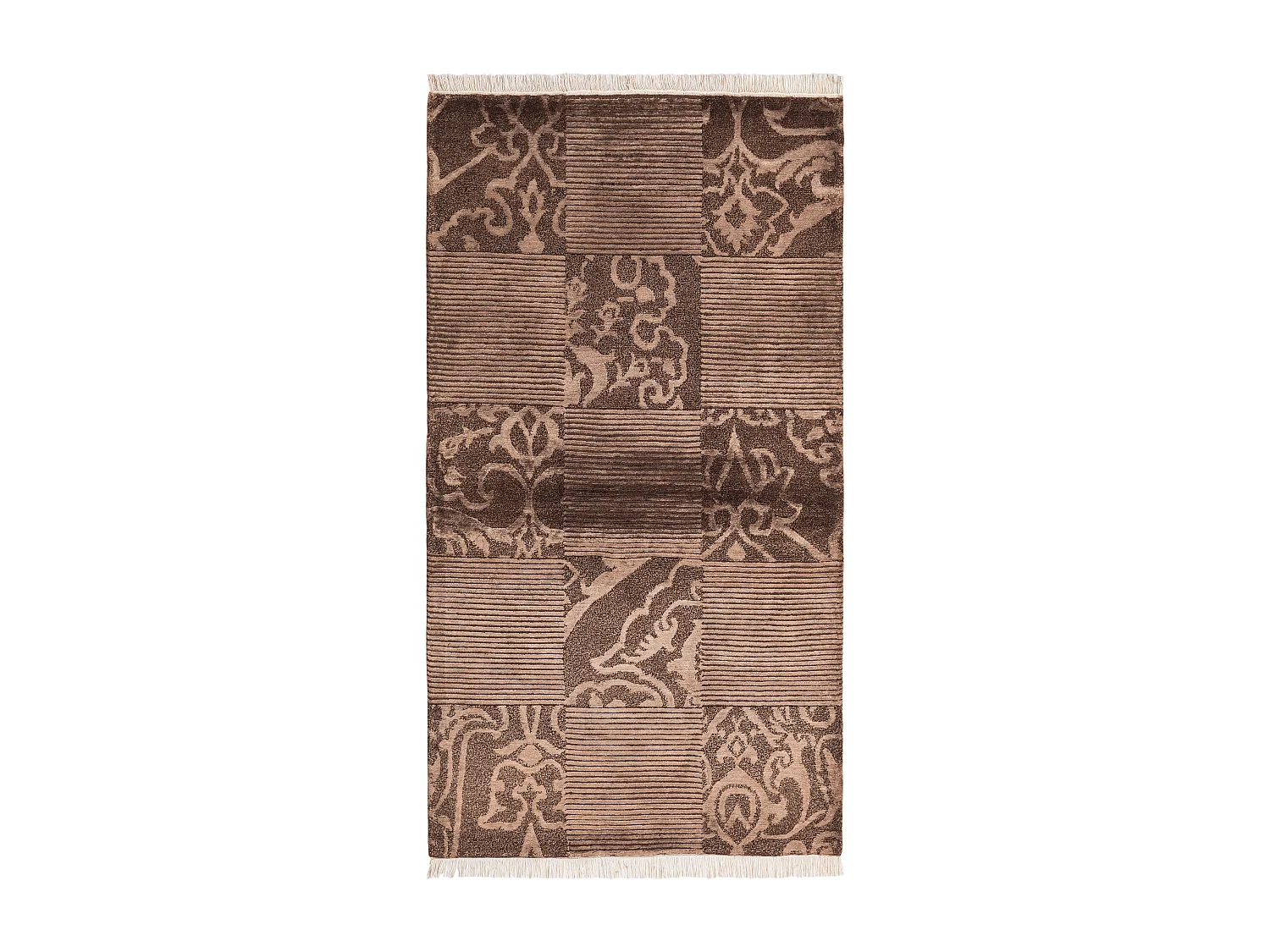 Tapis de laine 81x152 brun Darya