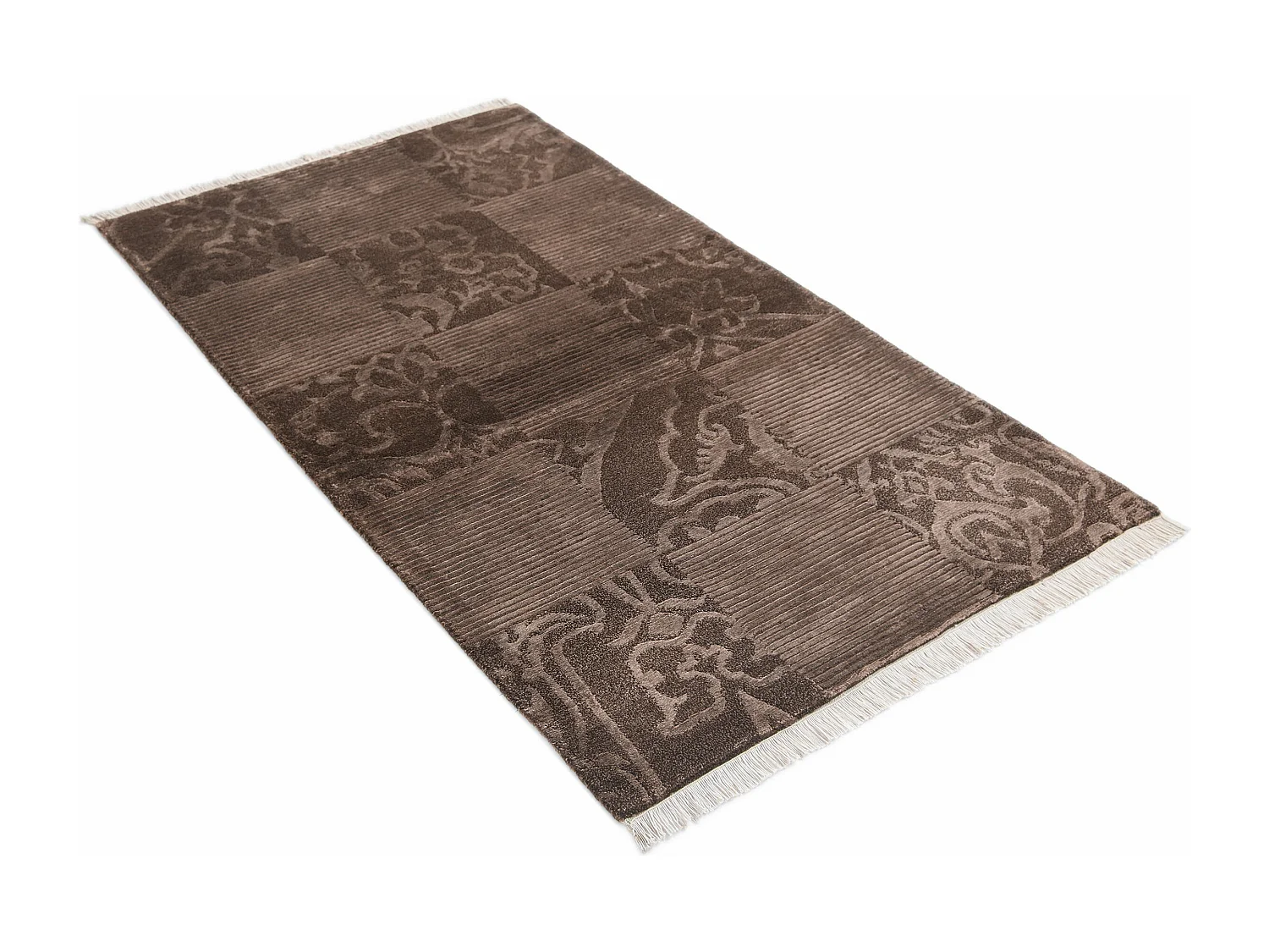 Tapis de laine 81x152 brun Darya