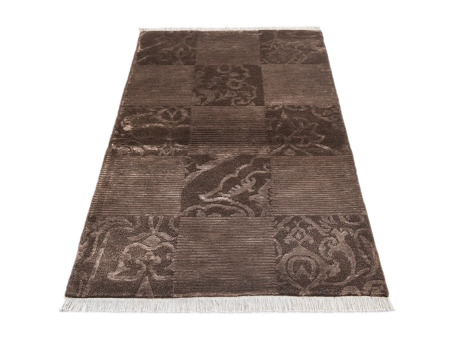 Tapis de laine 81x152 brun Darya