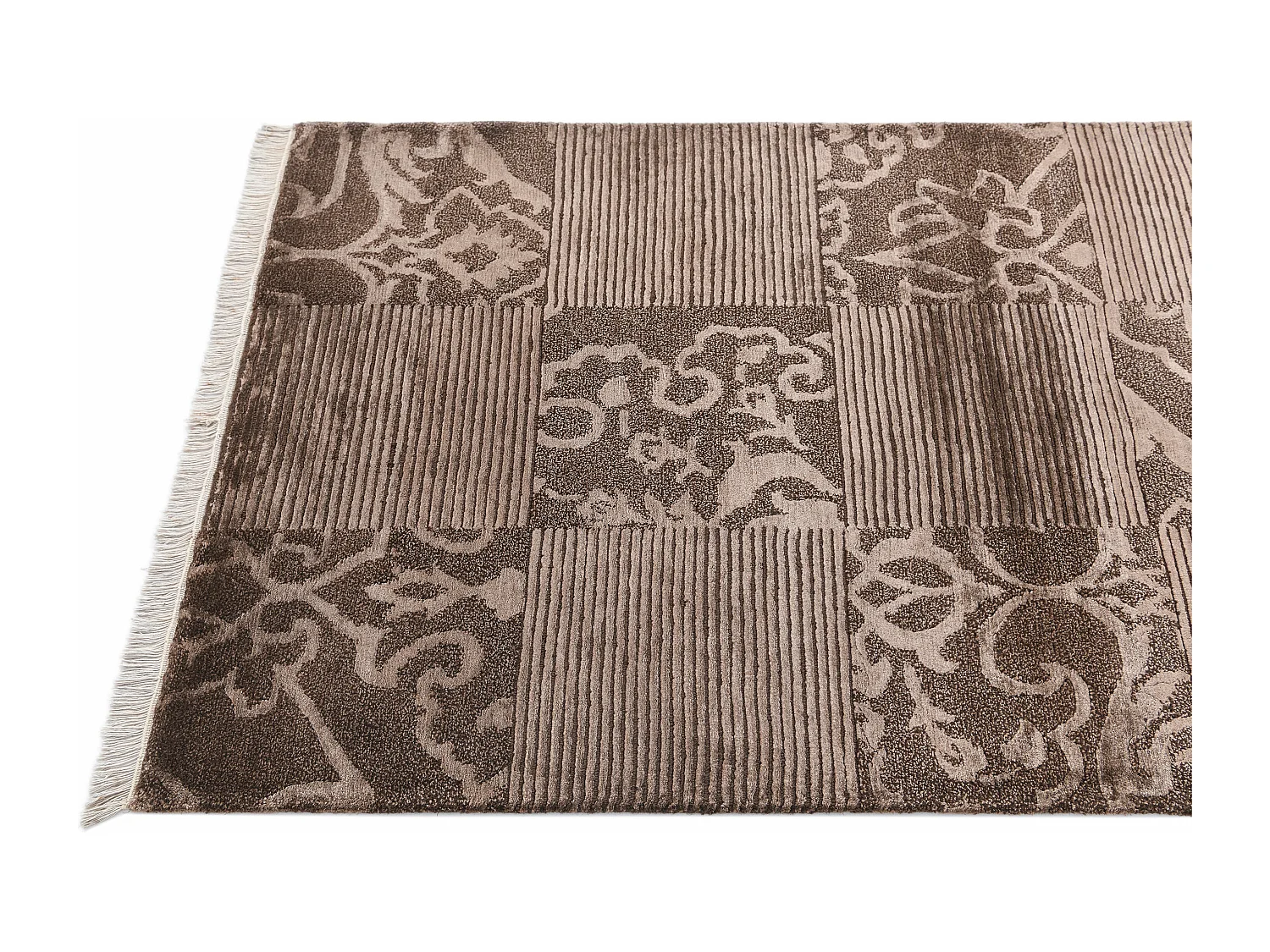 Tapis de laine 81x152 brun Darya