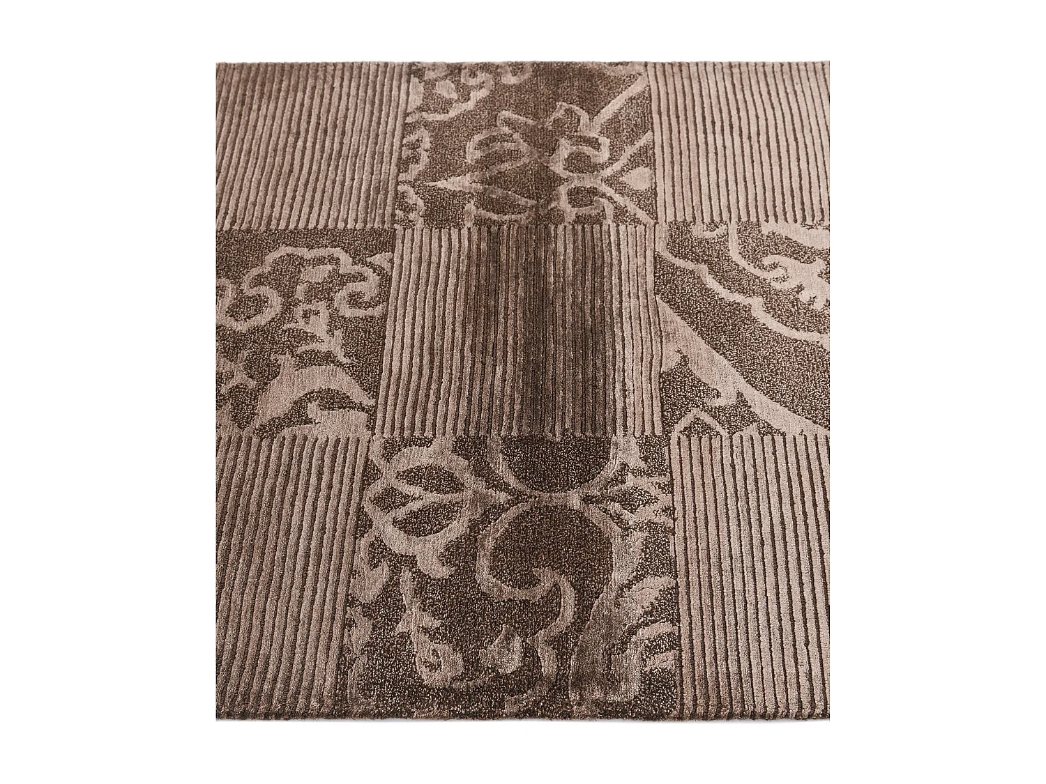 Tapis de laine 81x152 brun Darya