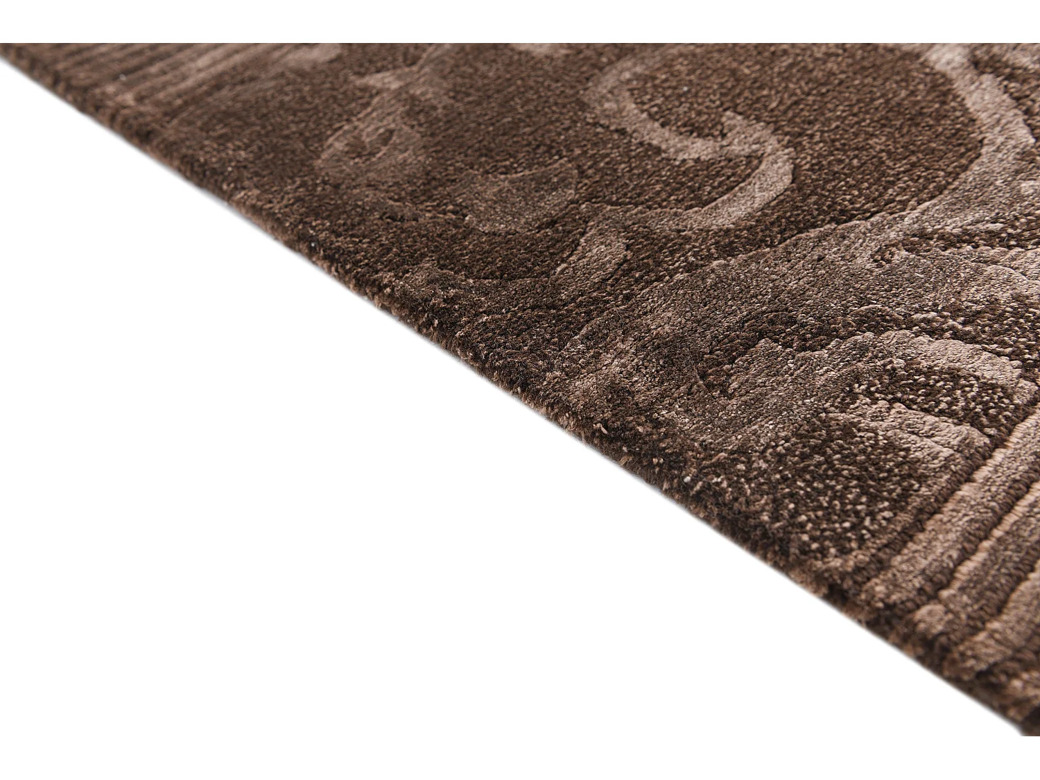 Tapis de laine 81x152 brun Darya