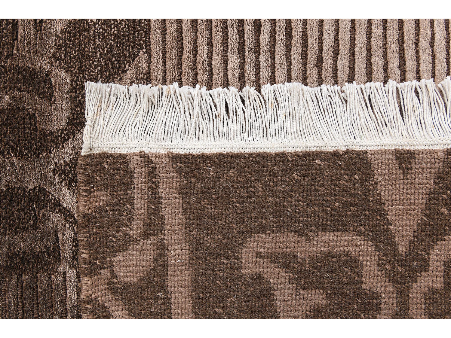 Tapis de laine 81x152 brun Darya