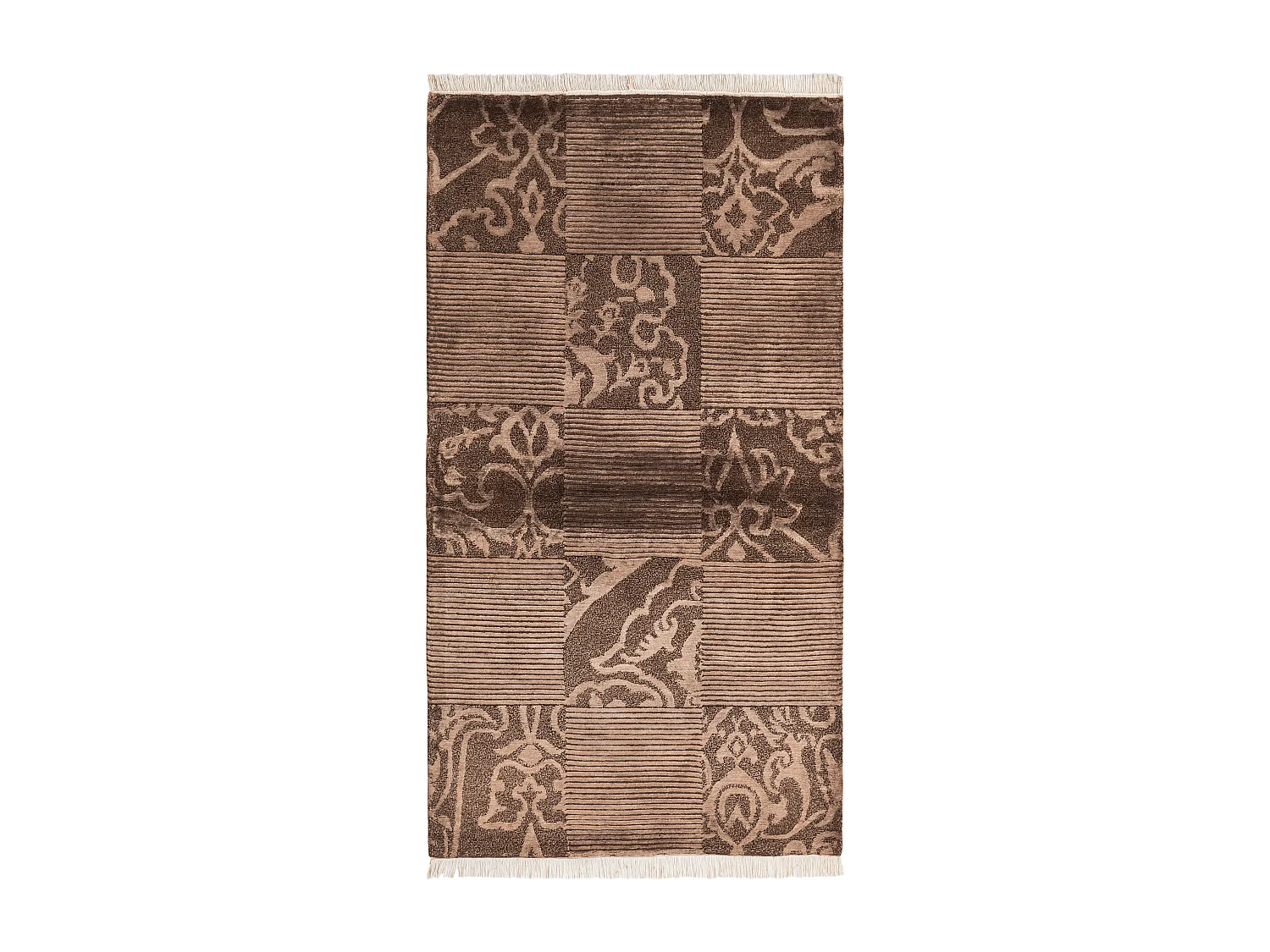 Tapis de laine 81x152 brun Darya