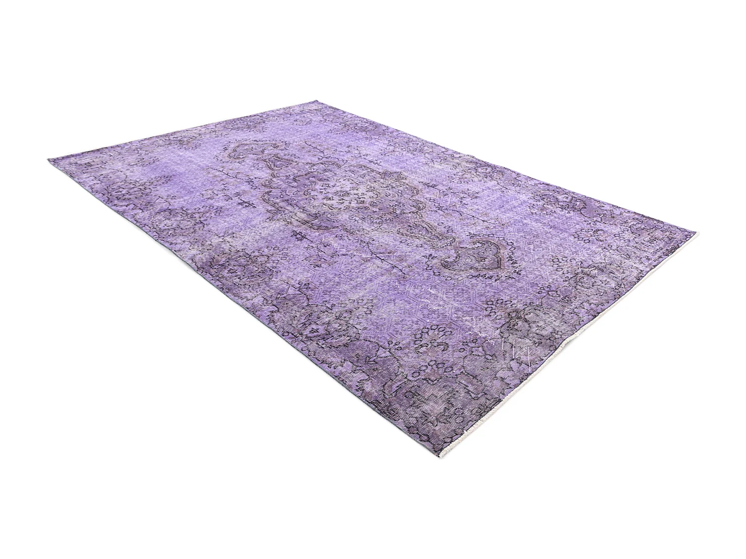 Tappeto in lana 165x284 Viola Ultra Vintage