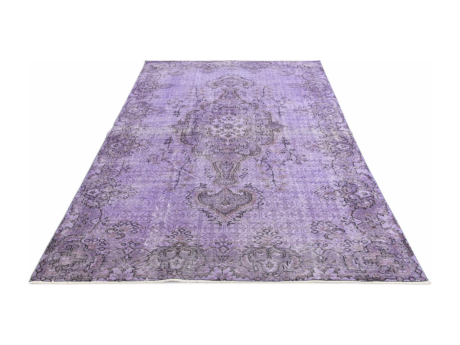 Tappeto in lana 165x284 Viola Ultra Vintage