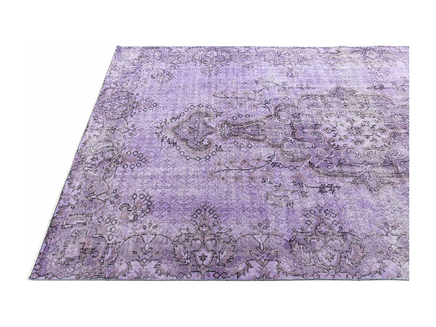 Tappeto in lana 165x284 Viola Ultra Vintage