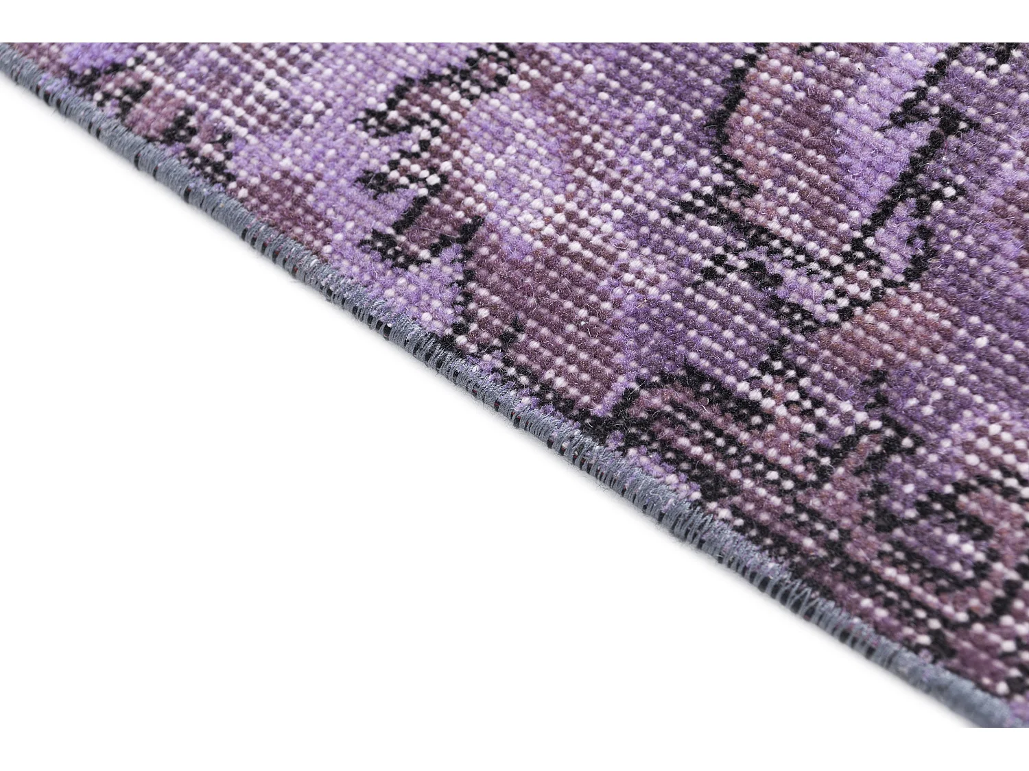 Tappeto in lana 165x284 Viola Ultra Vintage