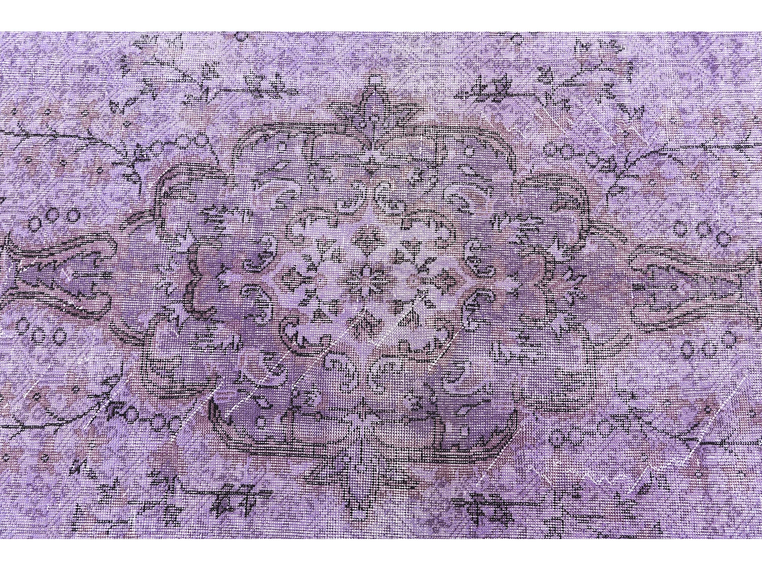 Tappeto in lana 165x284 Viola Ultra Vintage