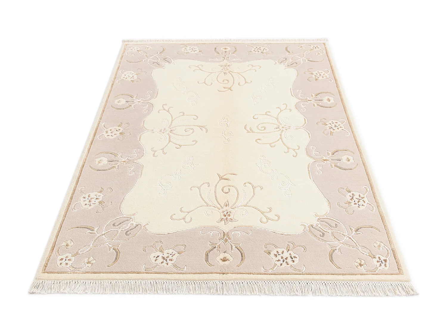 Tappeto in lana 124x180 beige Darya