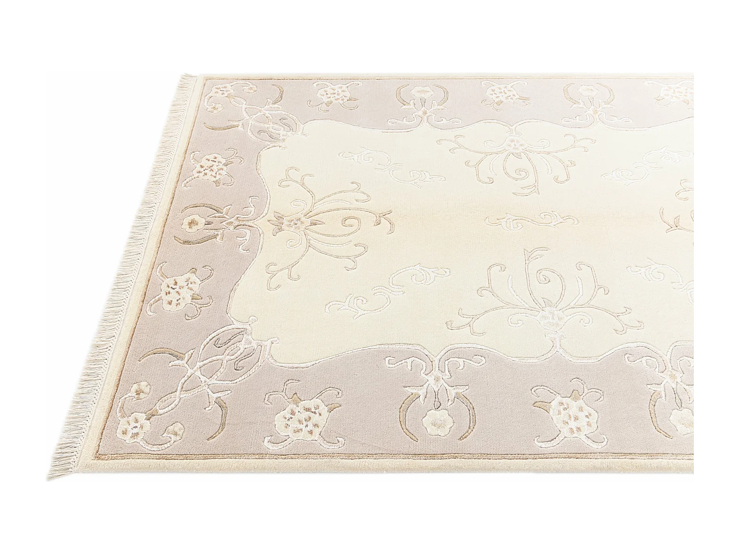 Tappeto in lana 124x180 beige Darya