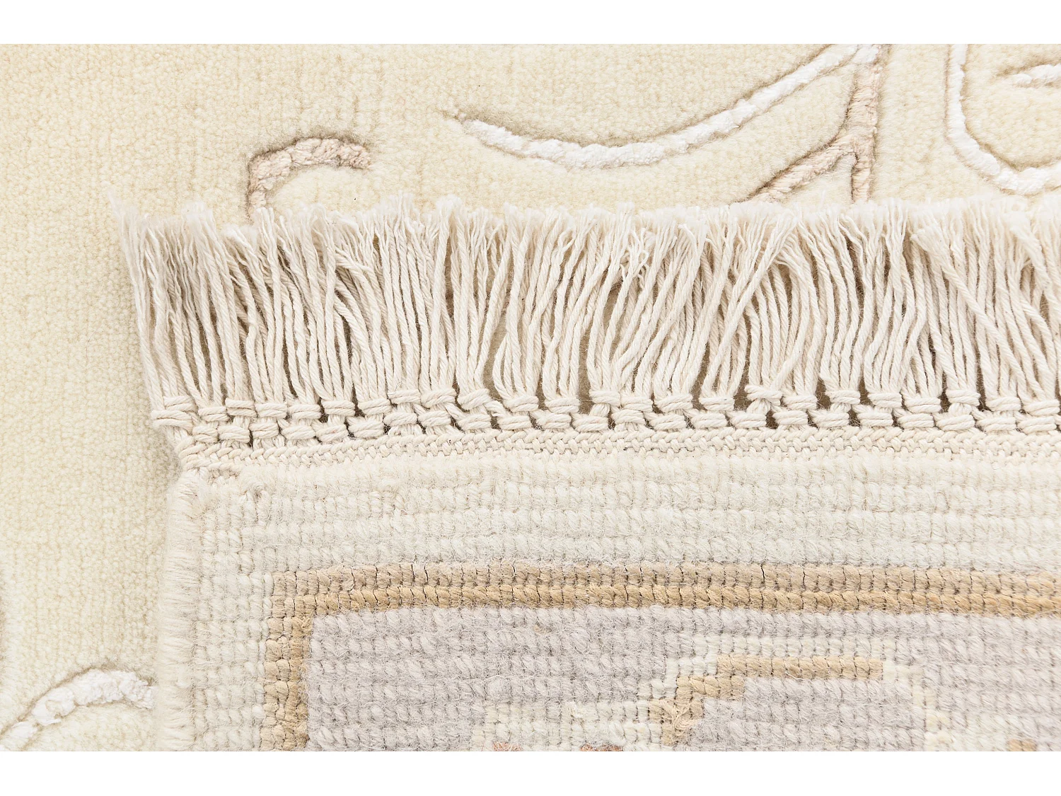 Tappeto in lana 124x180 beige Darya