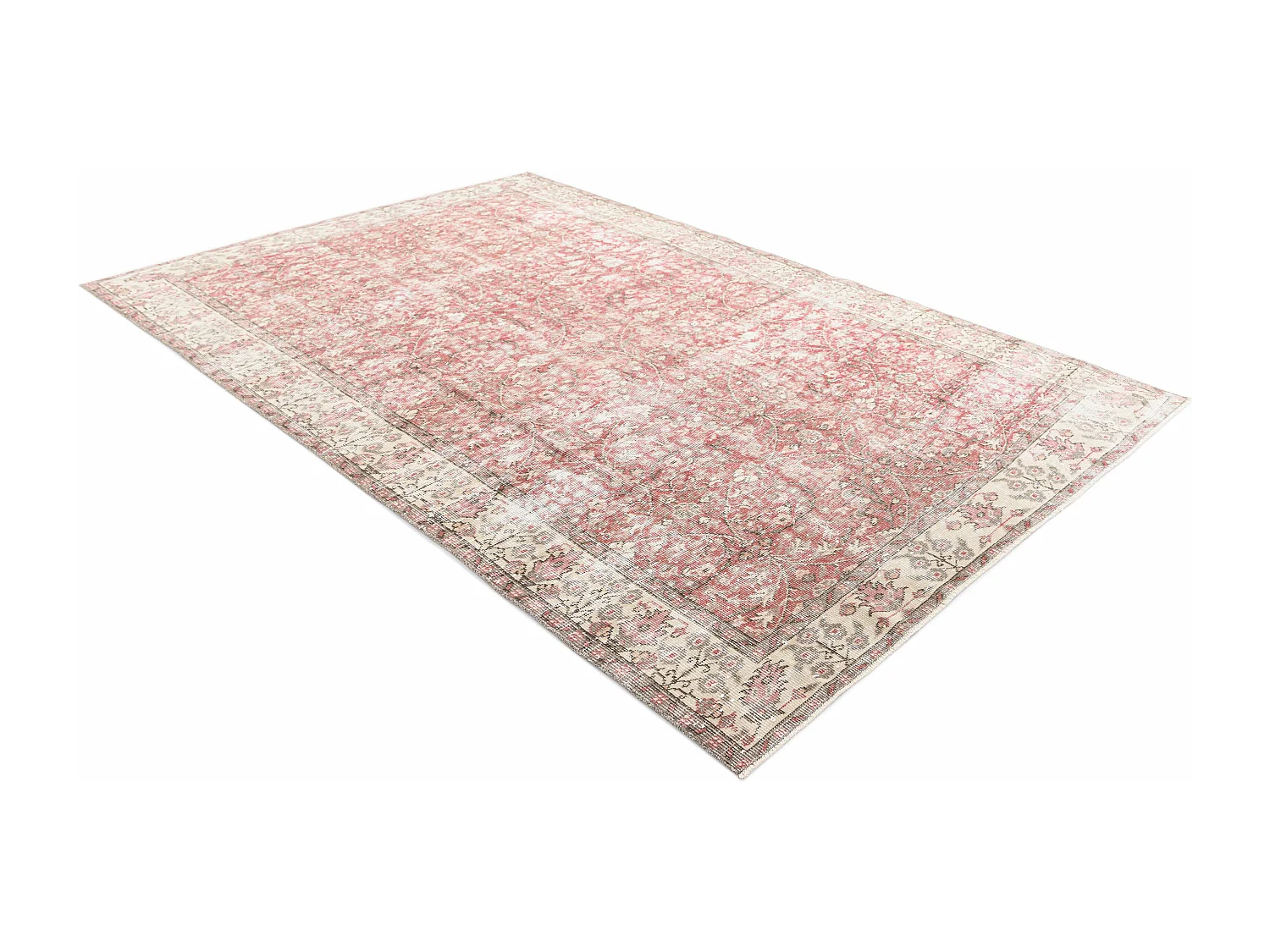 Tapis de laine 165x277 beige Ultra Vintage