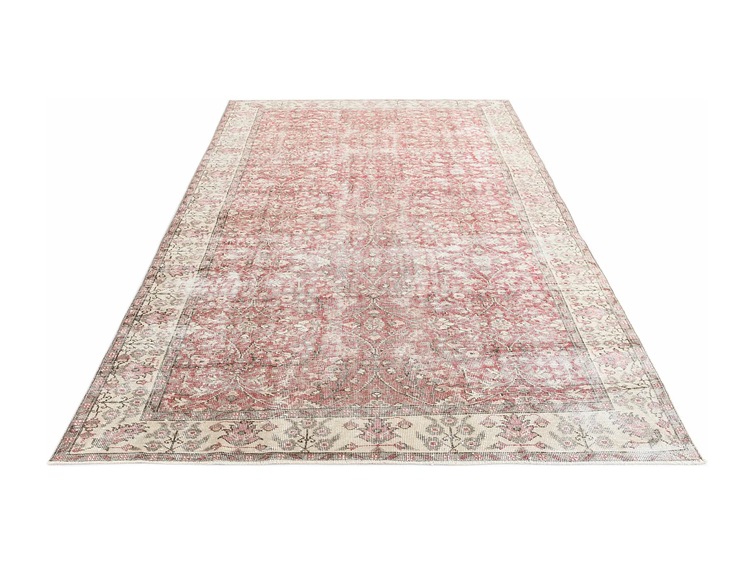 Tapis de laine 165x277 beige Ultra Vintage