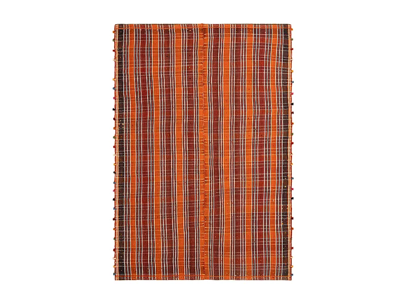 Tapis de laine 150x217 orange Jajim