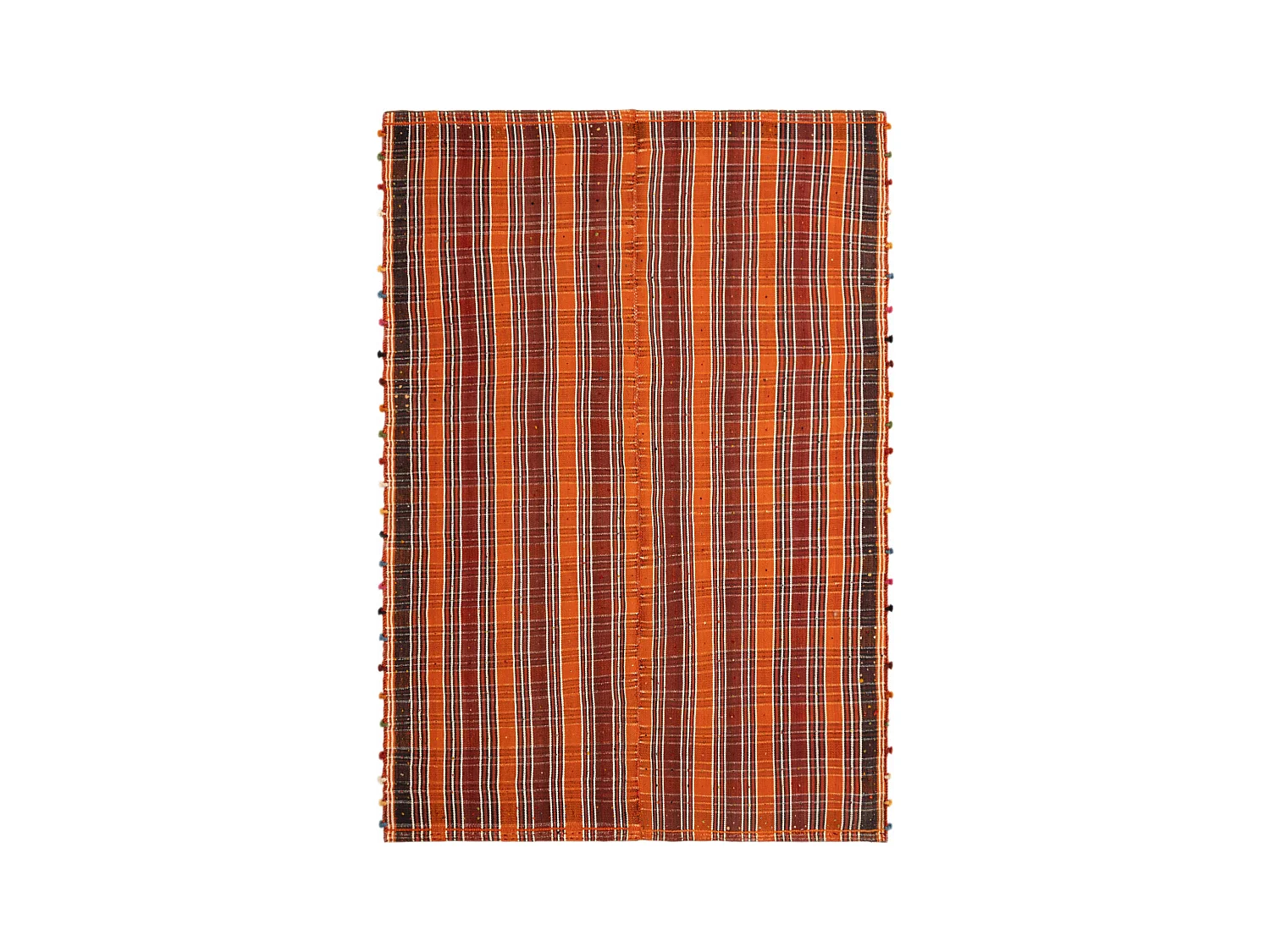 Tapis de laine 150x217 orange Jajim