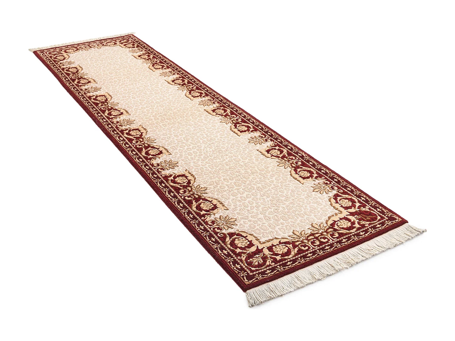 Loper-Woltapijt 302x81 Rood Darya