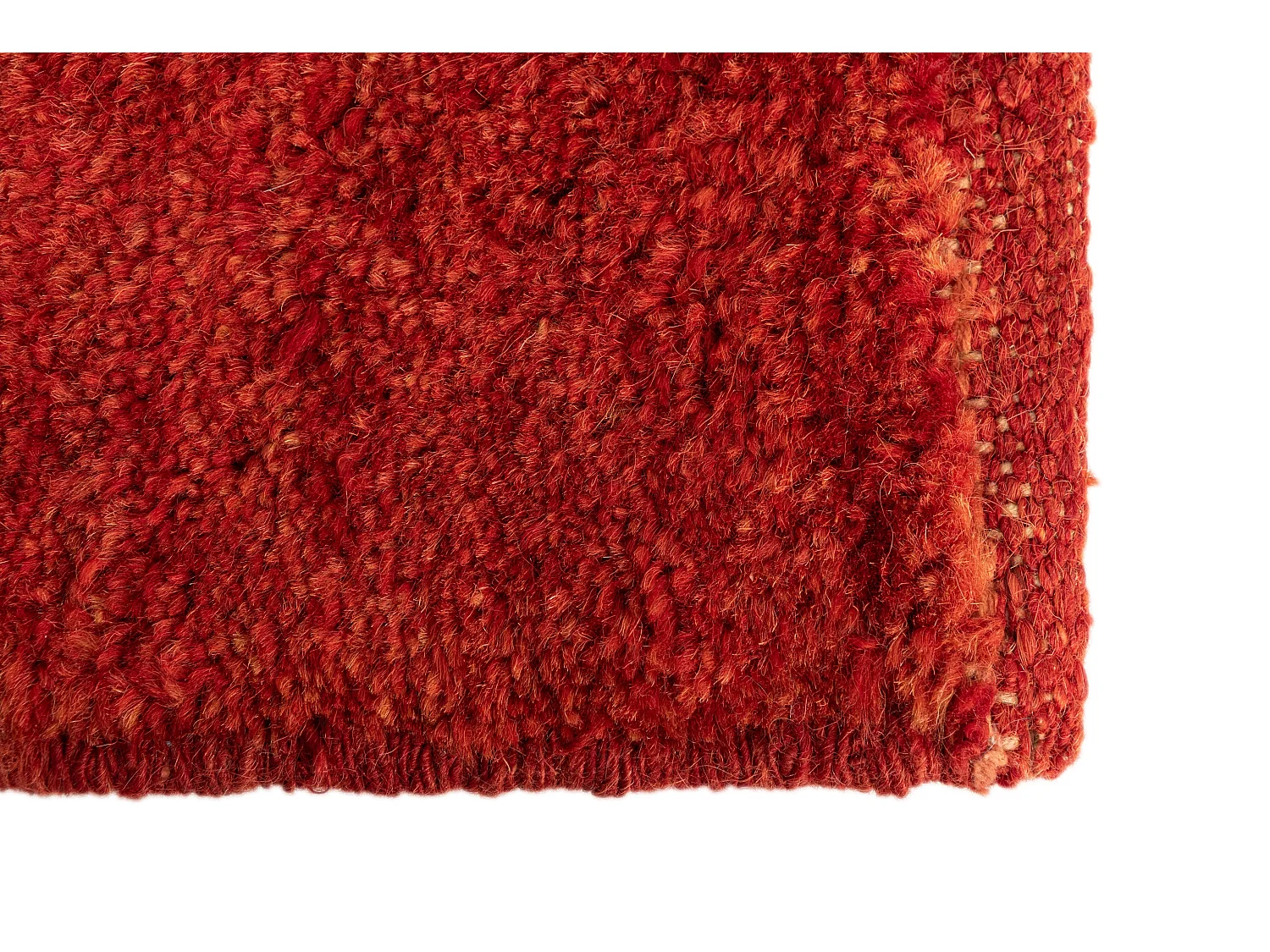 Tapis de laine 45x50 rouge Gabbeh