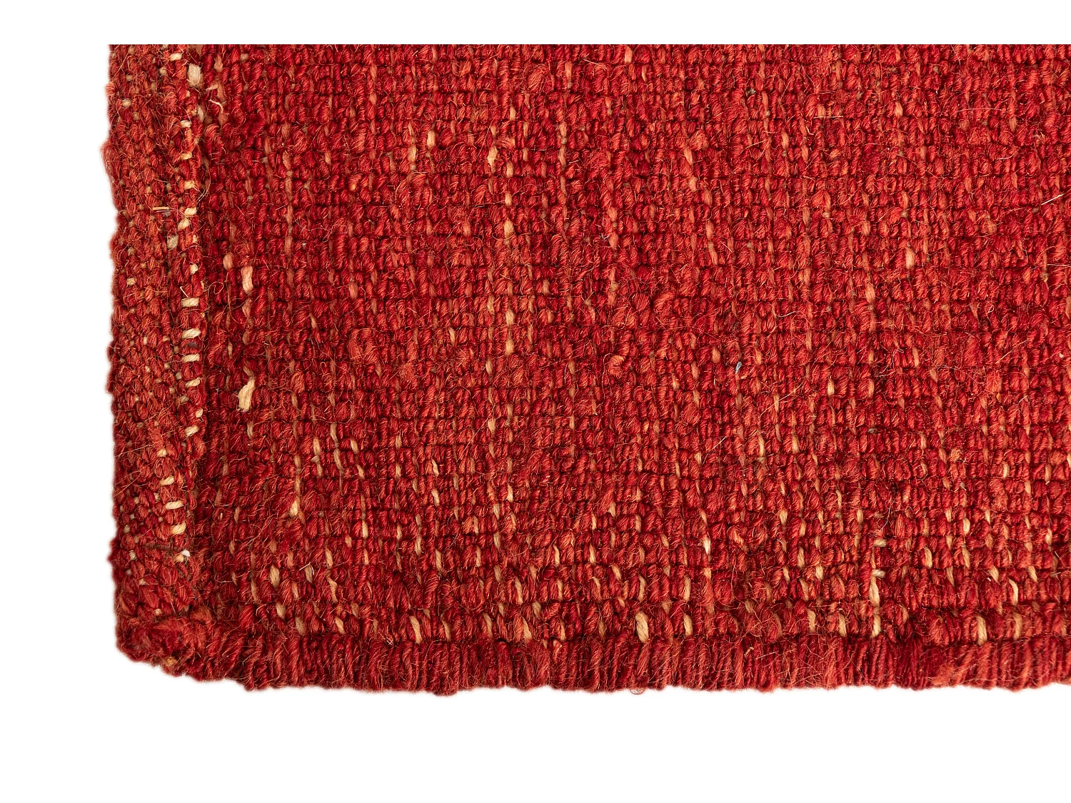 Tapis de laine 45x50 rouge Gabbeh