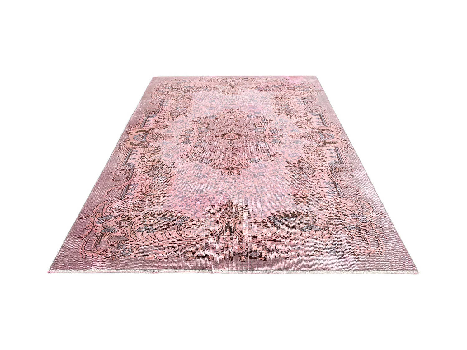 Wollteppich 175x264 Rot Ultra Vintage
