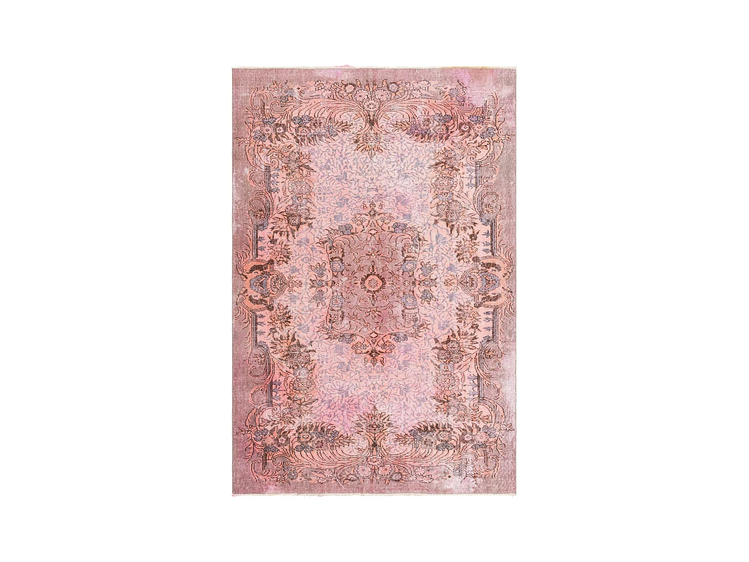 Wollteppich 175x264 Rot Ultra Vintage