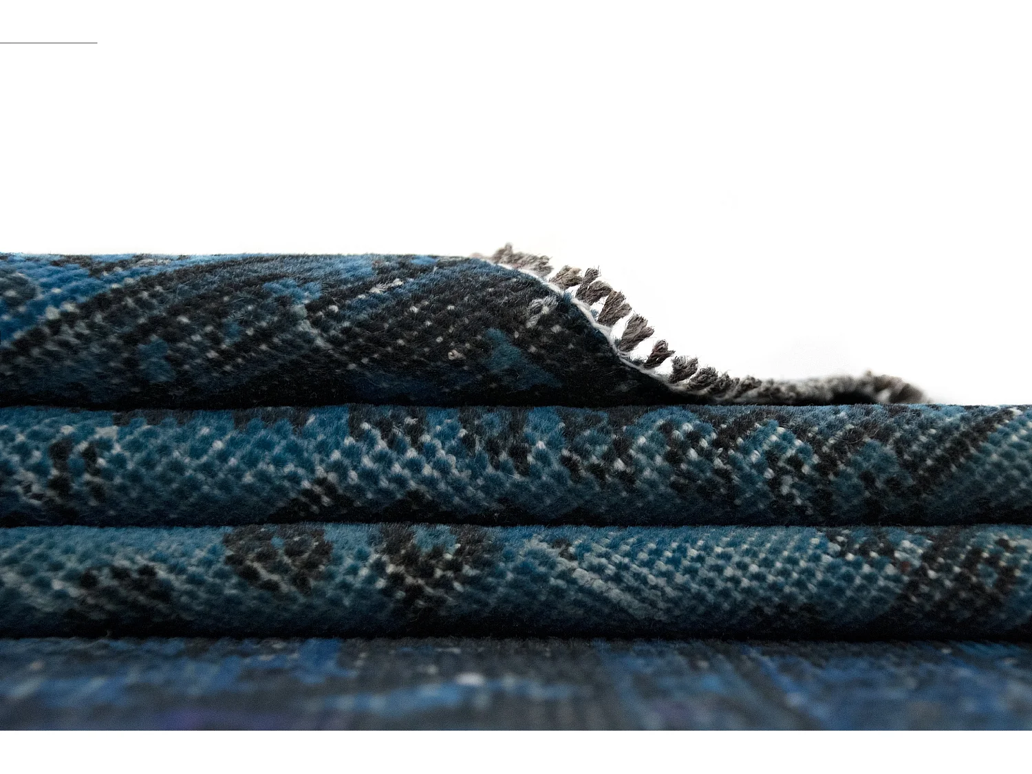 Woltapijt 124x75 Blauw Vintage Royal